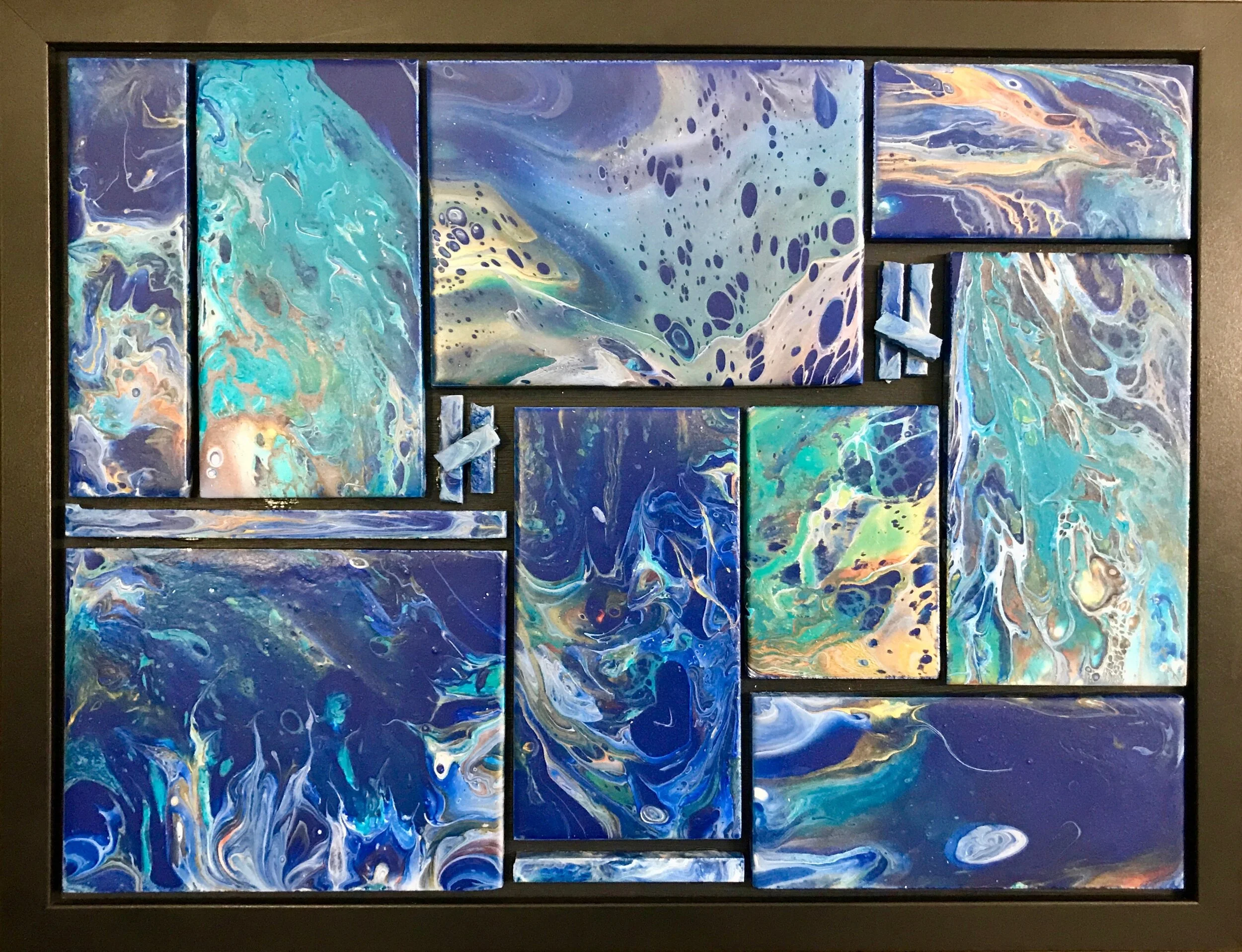 fit 
13"x17" | $145 
Tile mosaic, framed