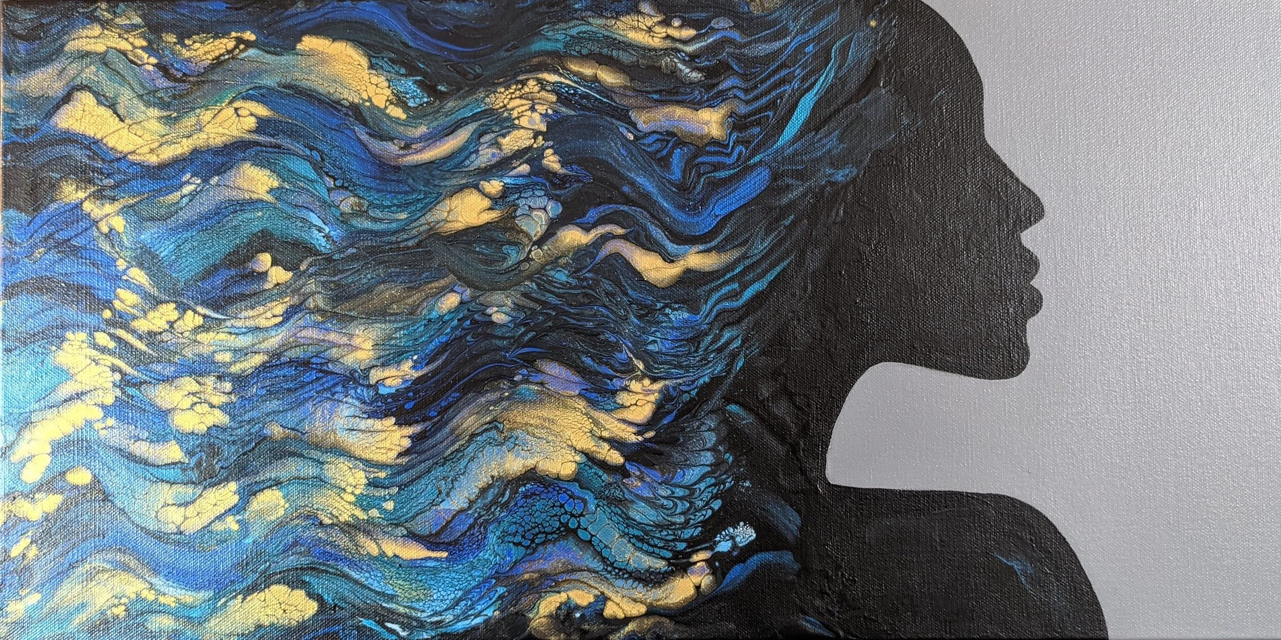 fierce II 
12"x24" | SOLD