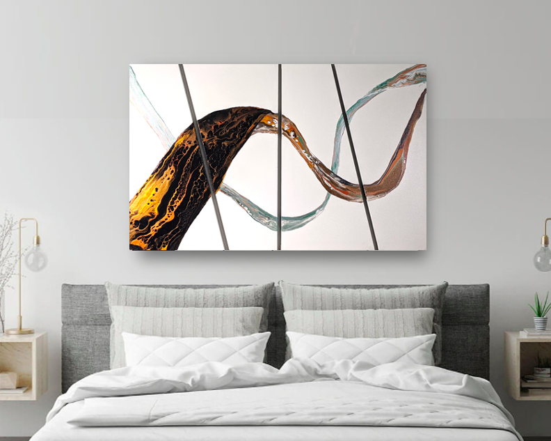 undulate 
24"x36" custom tetraptych canvas 
Message me for price