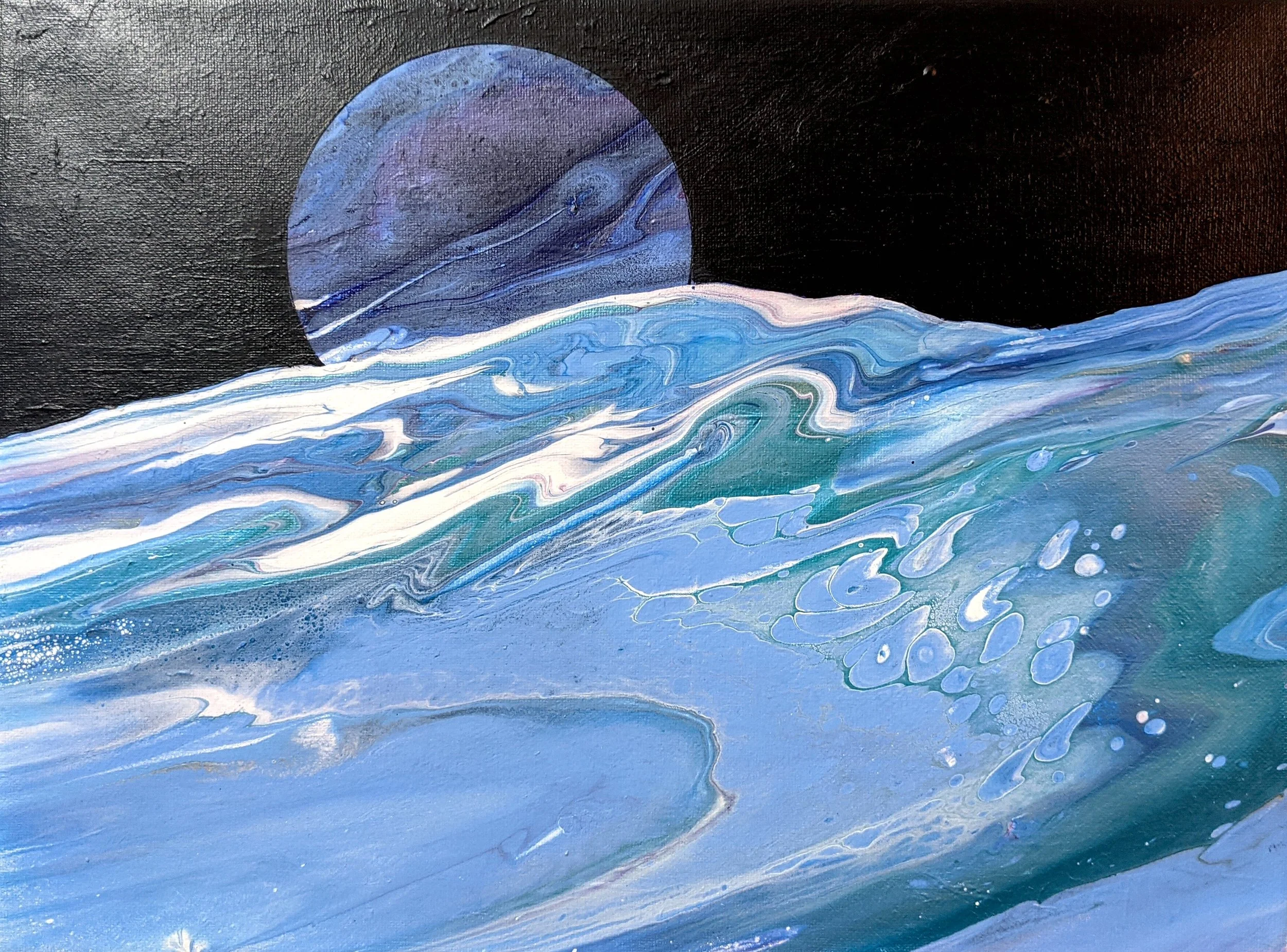 rise 
12"x16" | SOLD
