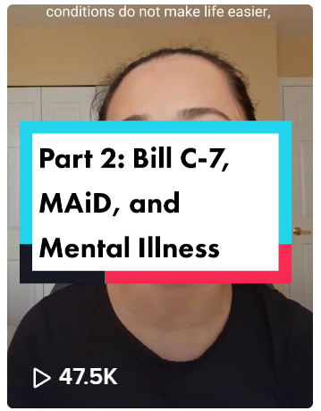 Part 2: Bill C-7, MAiD, and Mental Illness