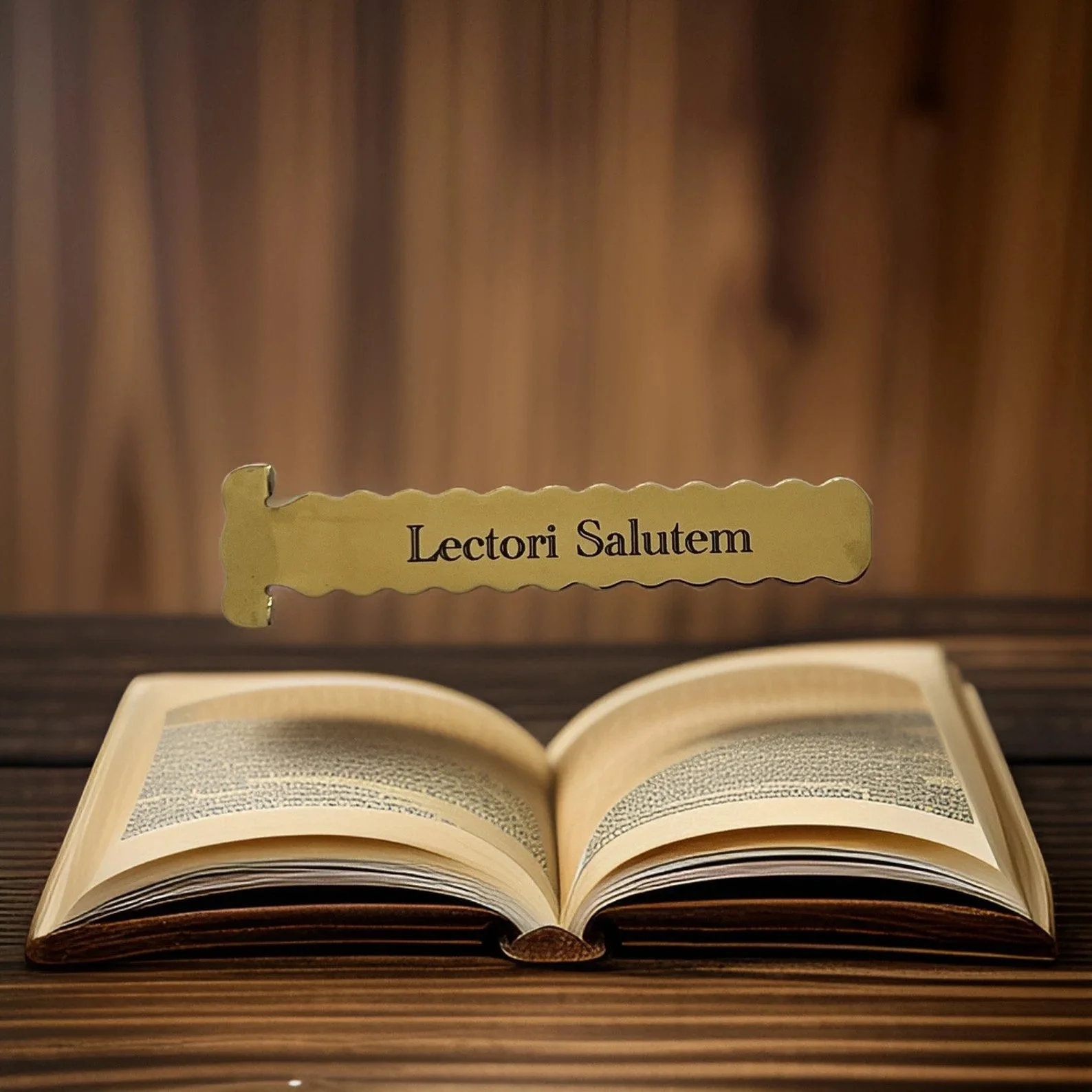 Personalized brass perch bookmark - engraved brass bookmark — CJ Kreations