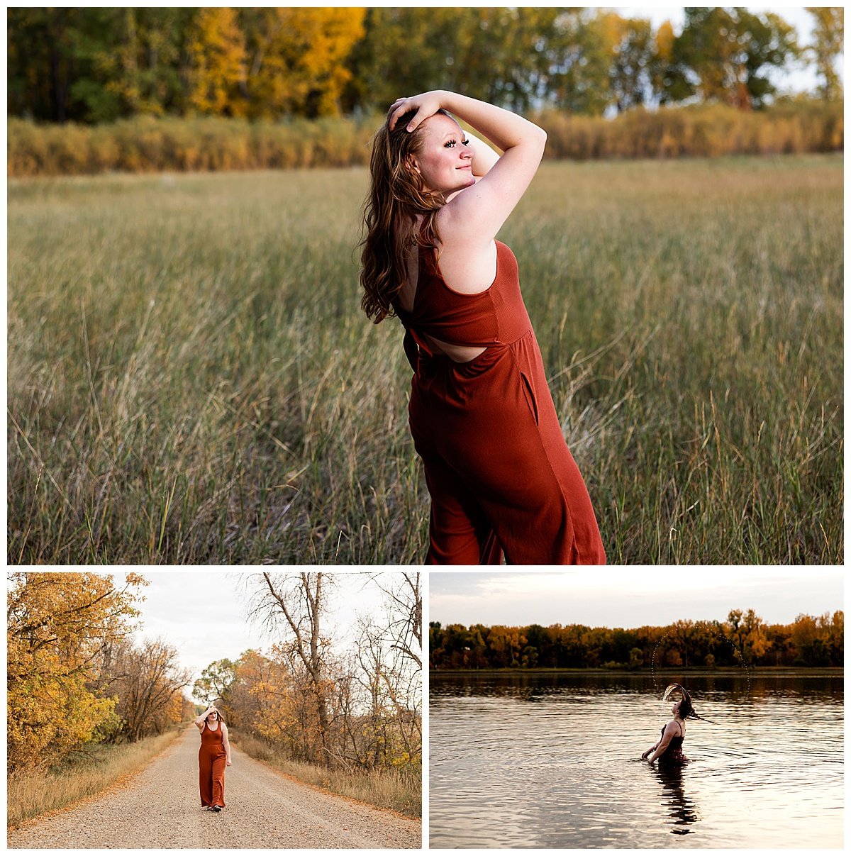 Fall Senior Pictures by Kellie Rochelle Photography, a senior photographer based in Williston, North Dakota.