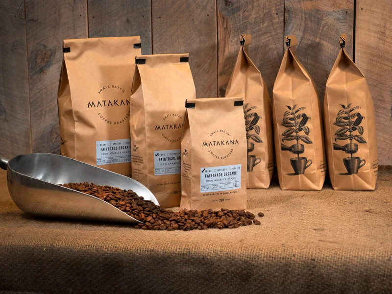 Fair-trade, organic coffee roaster in Minneapolis.