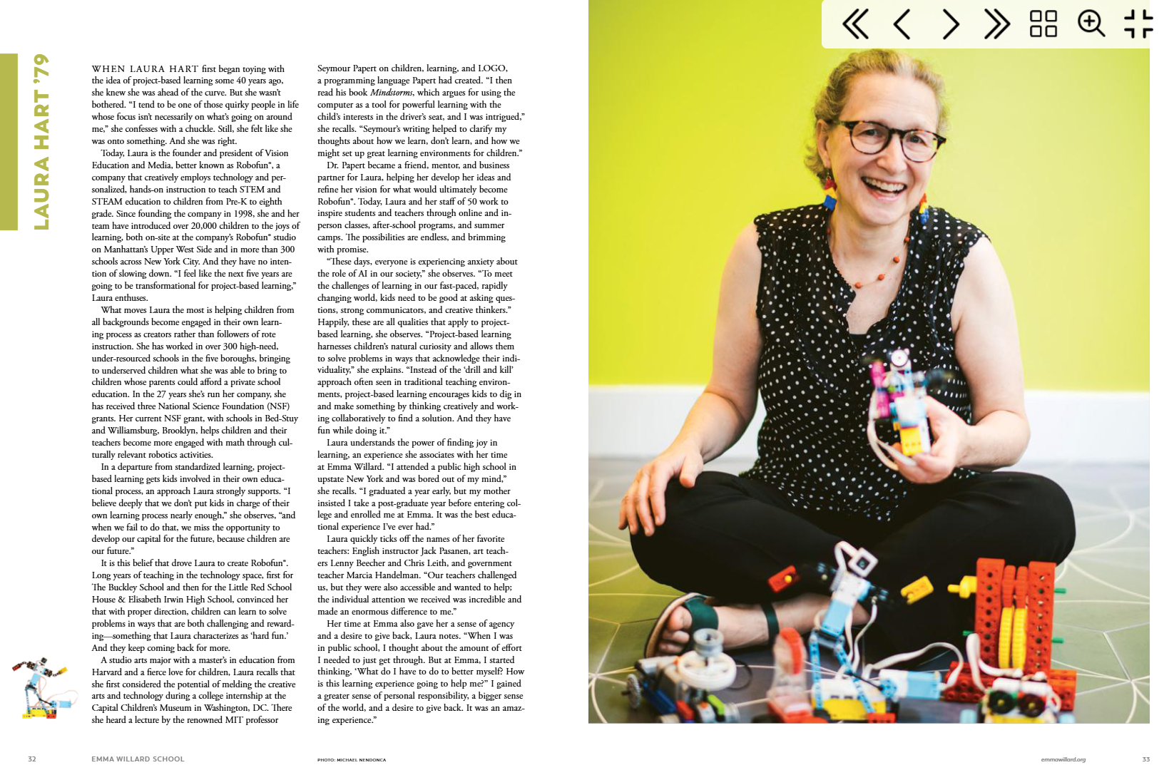 Laura Hart, Founder &amp; CEO at Robofun, Featured in Signature Publication