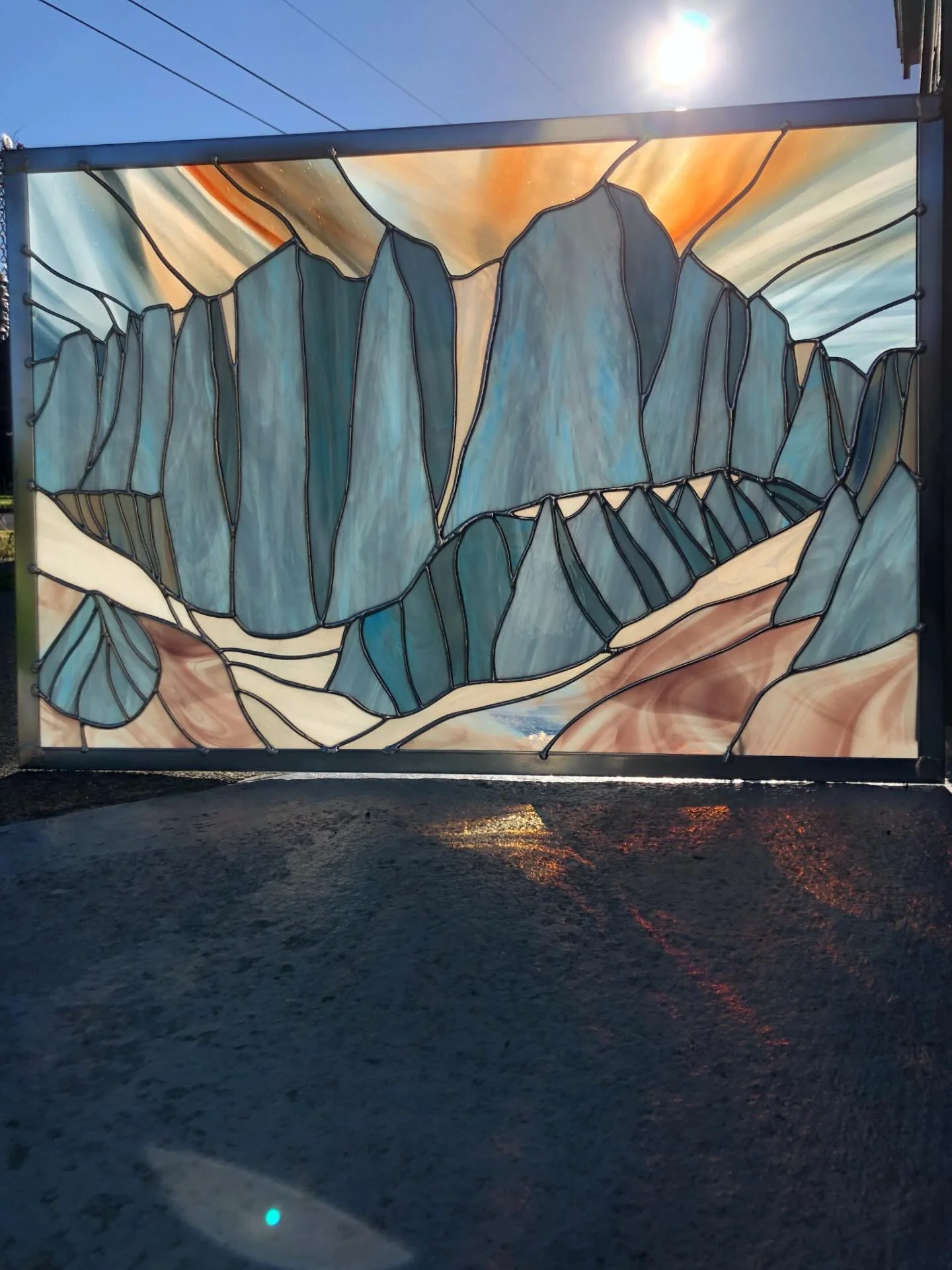Whitney Portal found it&rsquo;s forever home! #stainedglassmountains #sierranevada #mountwhitney