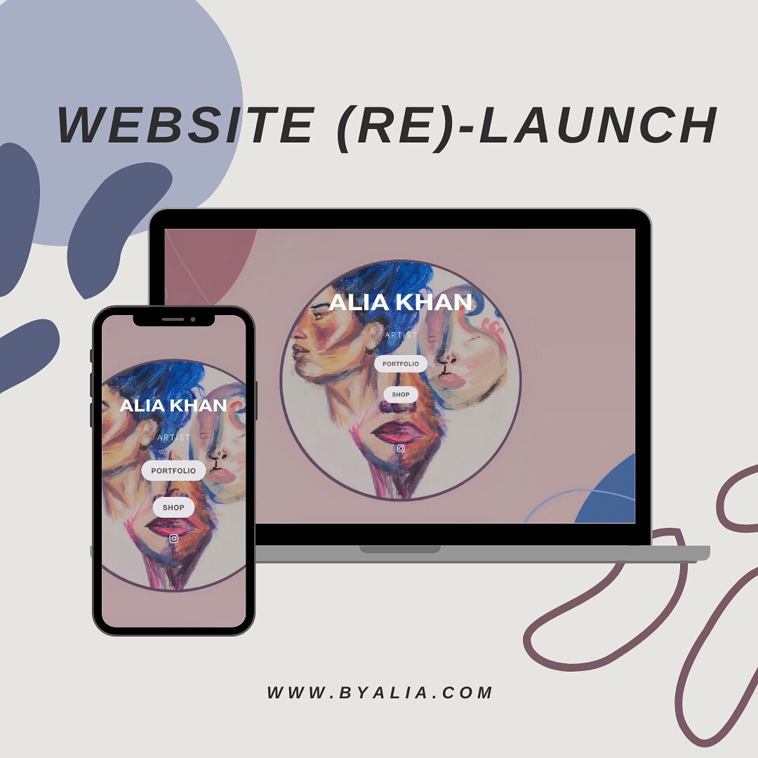 I&rsquo;ve re-launched byalia.com to reflect my identity as an artist more effectively and create a more intuitive user experience!⁣
⁣
Link is in my bio, leave me a comment letting me know what you think! (And stay tuned for an upcoming giveaway post