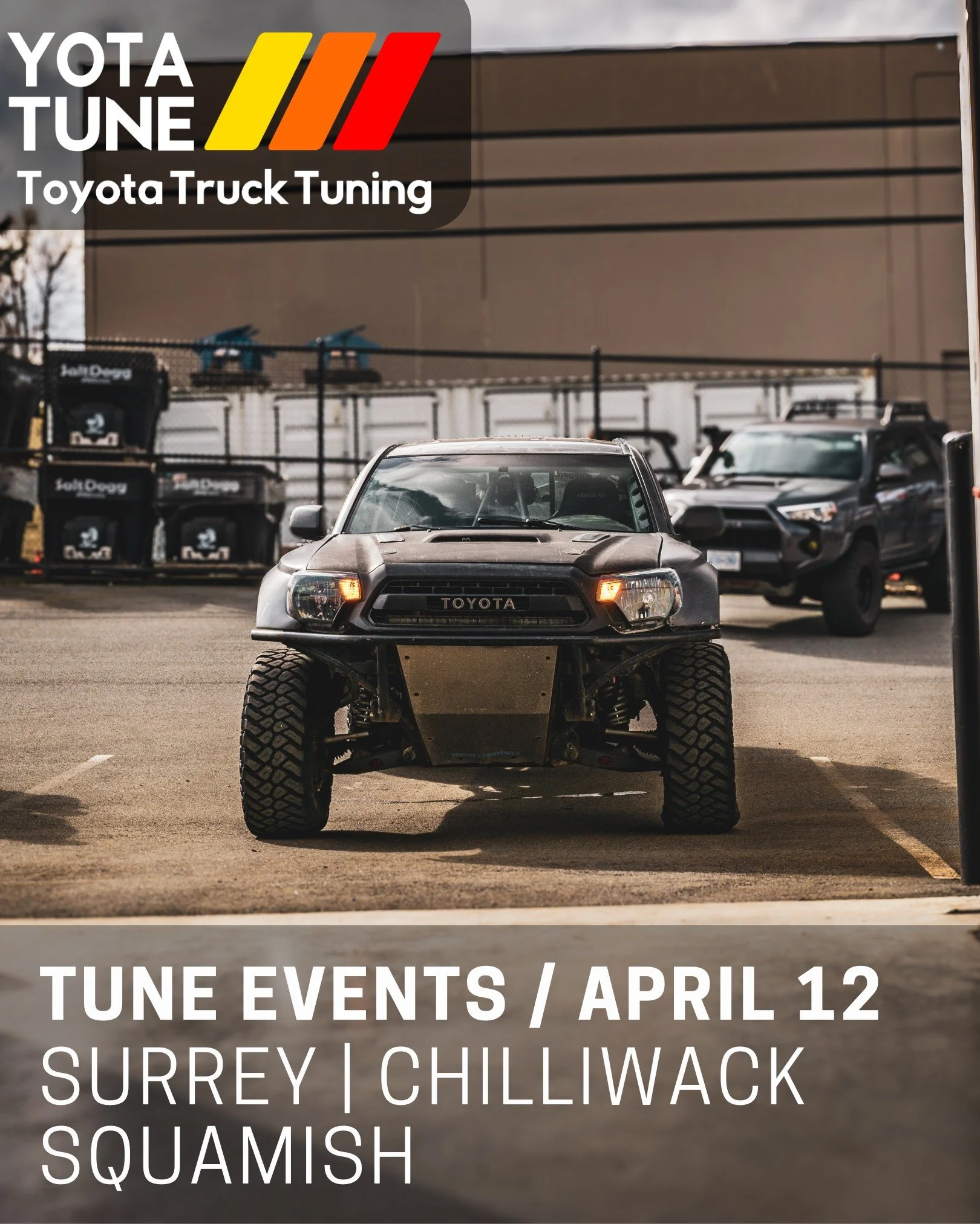 Upcoming tune events:

April 10: North Vancouver, Abbotsford
April 11: Kamloops, Salmon Arm, Kelowna
April 12: Surrey, Chilliwack

We have many tune events coming up!

BC:
Victoria / Nanaimo / Courtenay
North Van / Abbotsford
Chilliwack / Surrey
Kelo