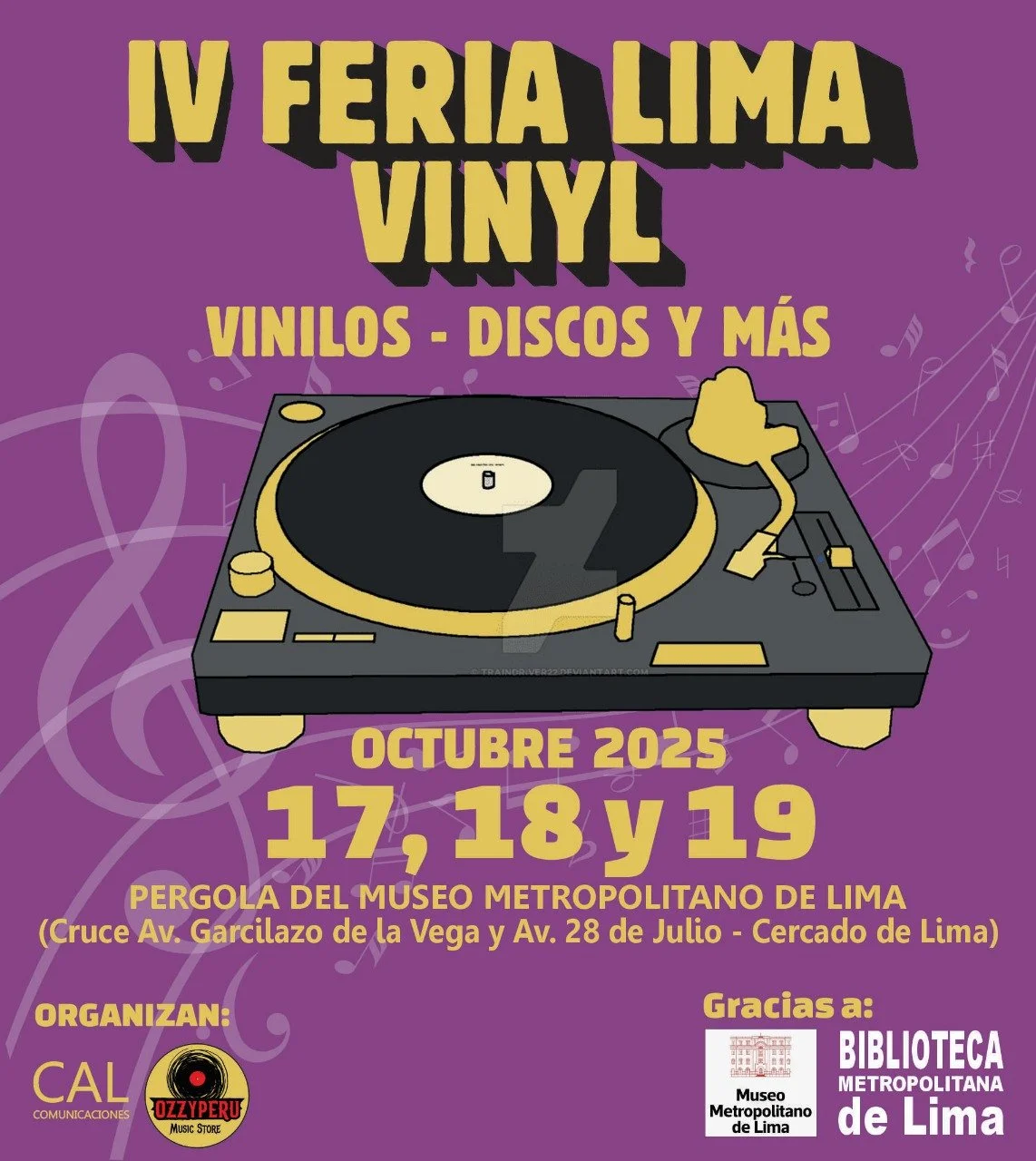 IV edición de Lima Vinyl: Música, libros y vinilos que giran al ritmo de la ciudad