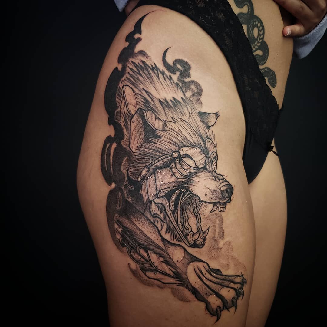 Cyborg wolf for the chanp @janetchunky thanks again b!
🙏🤙🙏🤙
.
Sometimes you know exactly what you want to do with your life and you have your eye on the prize and you know exactly how to get it. You make a plan and you start crushing it step by s
