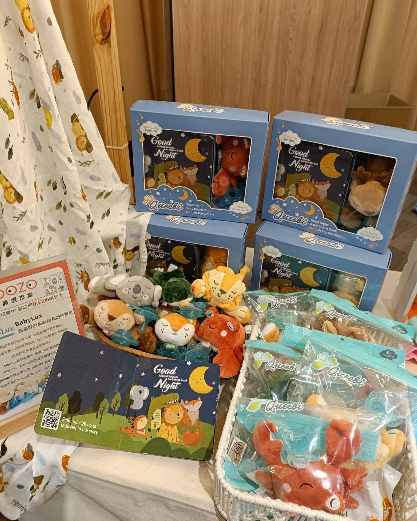 Queebi's Taiwan distributor held a very warm exhibition, showcasing baby shower gift bundle set, animal pacifiers, and beautiful swaddles
.
#queebi #babyshower #taiwandistributor #babyproducts #babycollab