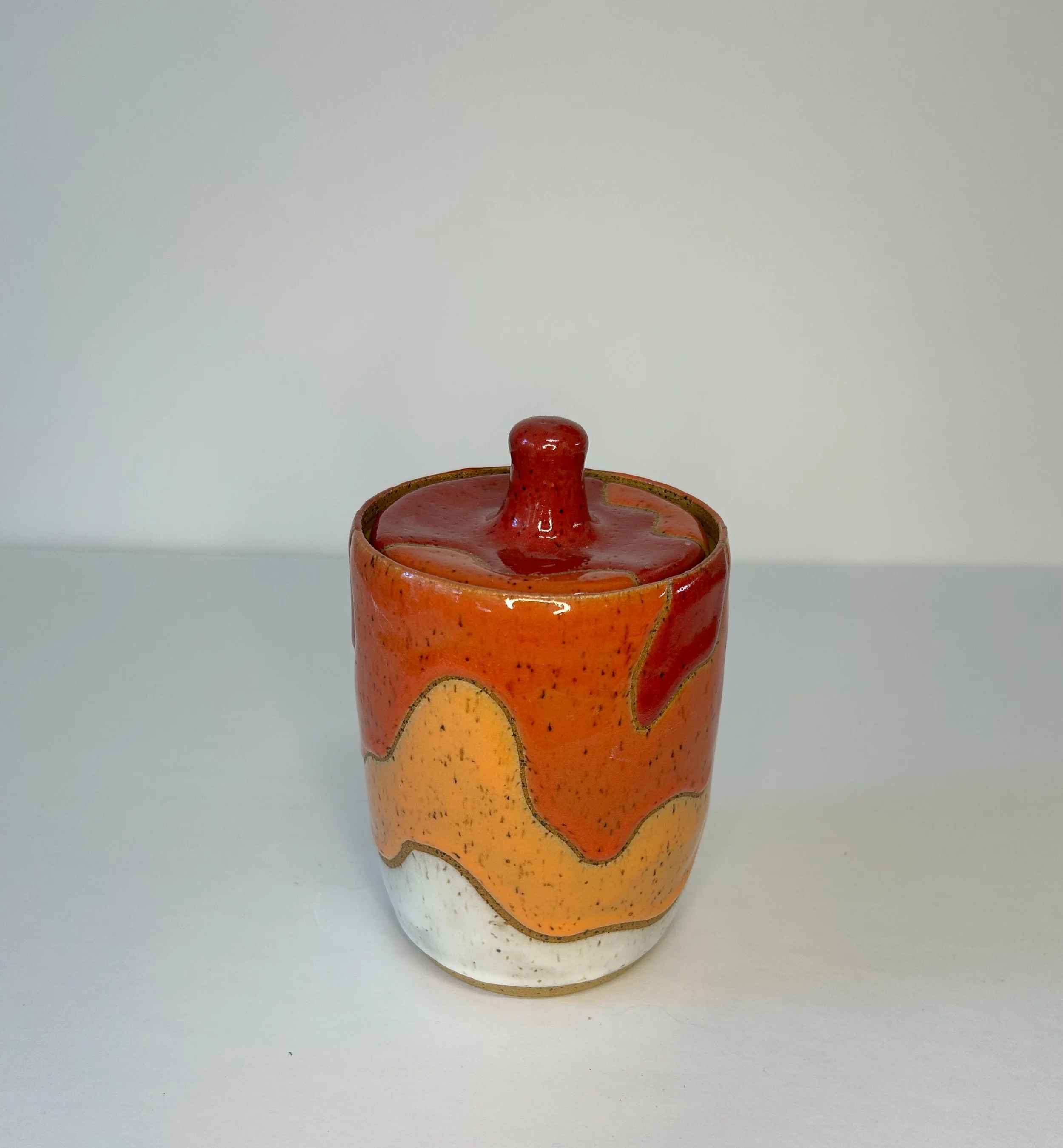 Inset Lidded Jar