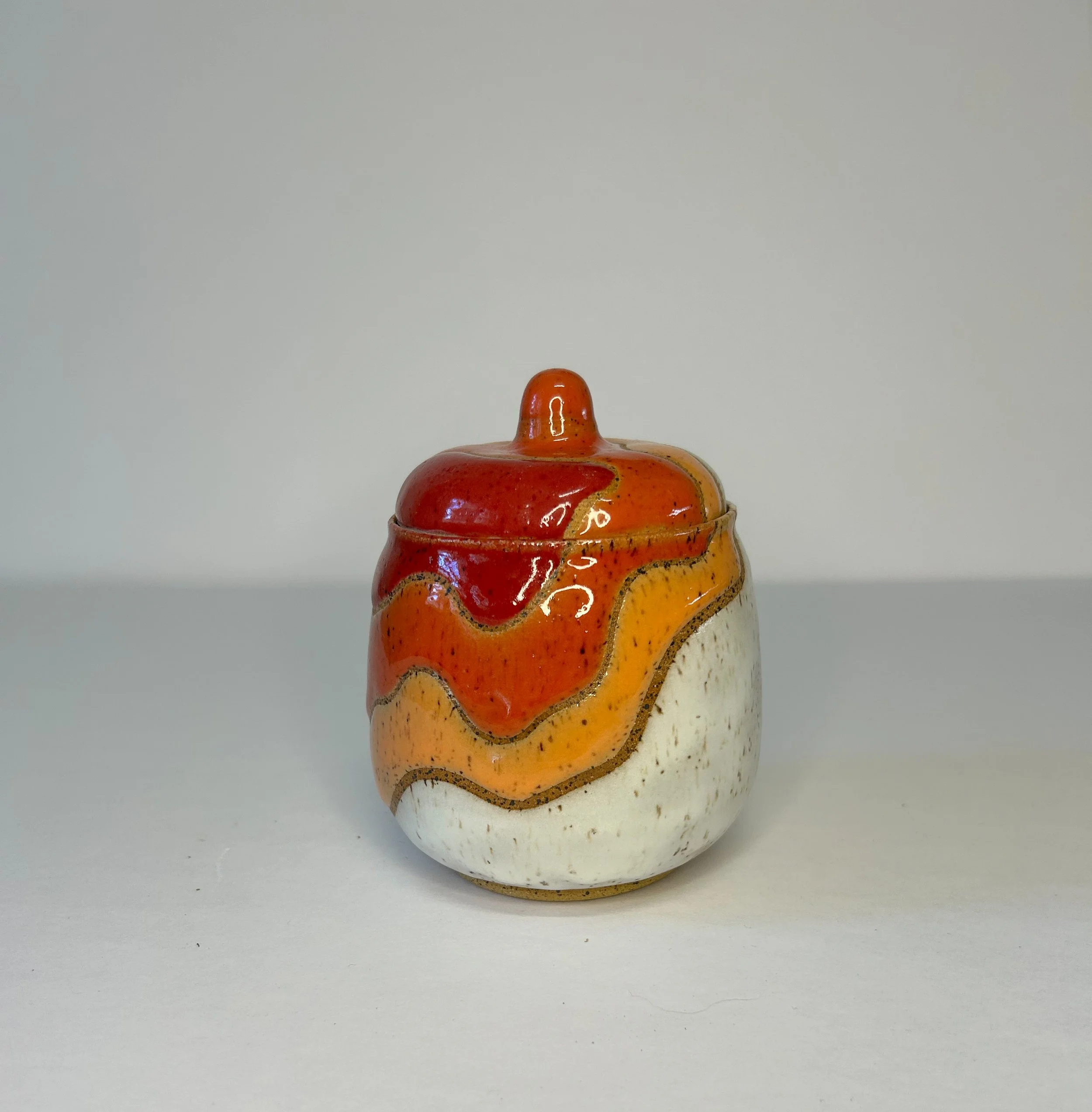 Small Round Lidded Container