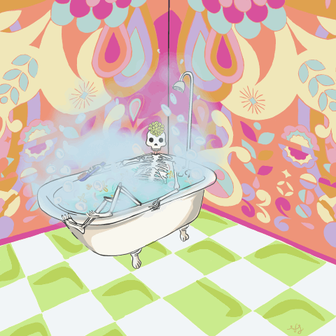 skeleton bath.gif