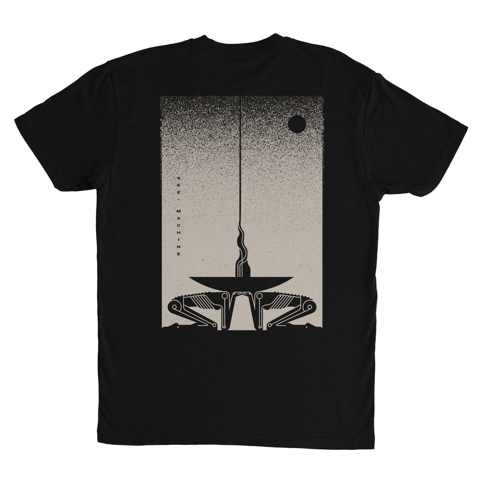 Black tee Shirt Incense — See Machine Store