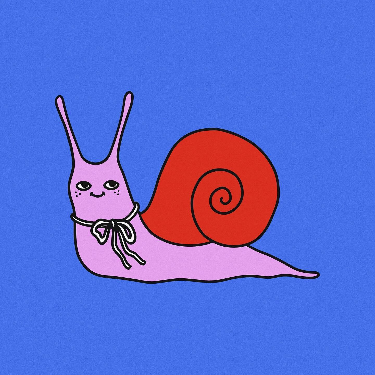 2024 is the year of the snail, baby. Slowing tf down, savoring every moment of the journey - and looking cute doing it. 🐌💕

Who's with me?

#snail #yearofthesnail #snailenergy #slowingdown #whatstherush #2024 #caitlindasdesign #illustration
