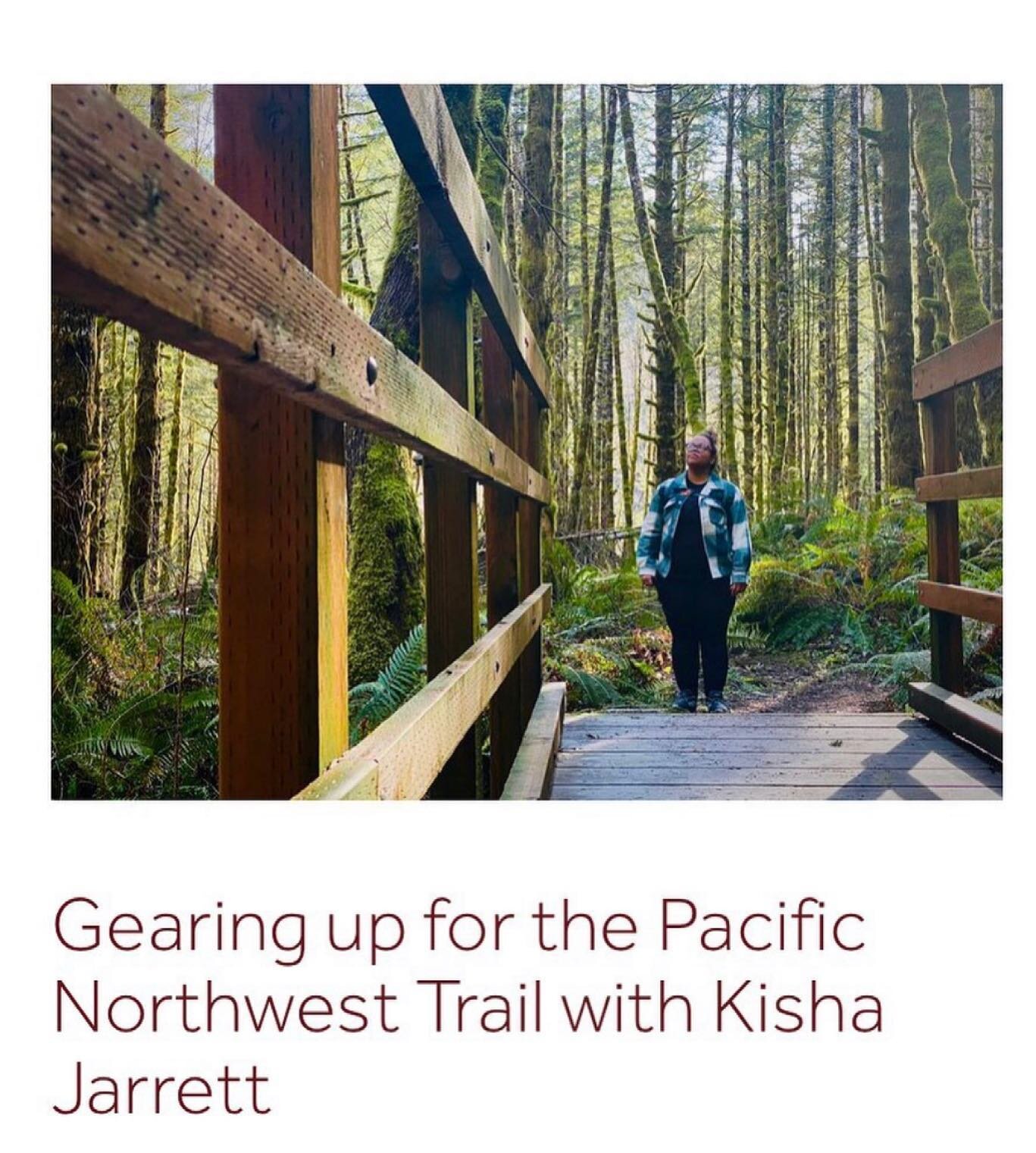 Kisha had the chance to chat with Adam Edwards from Melanin Base Camp about her non-traditional pathway to the outdoors and how she is preparing to hike the #PNT as a plus-sized Black woman living with lupus. Read the full story at melaninbasecamp.co