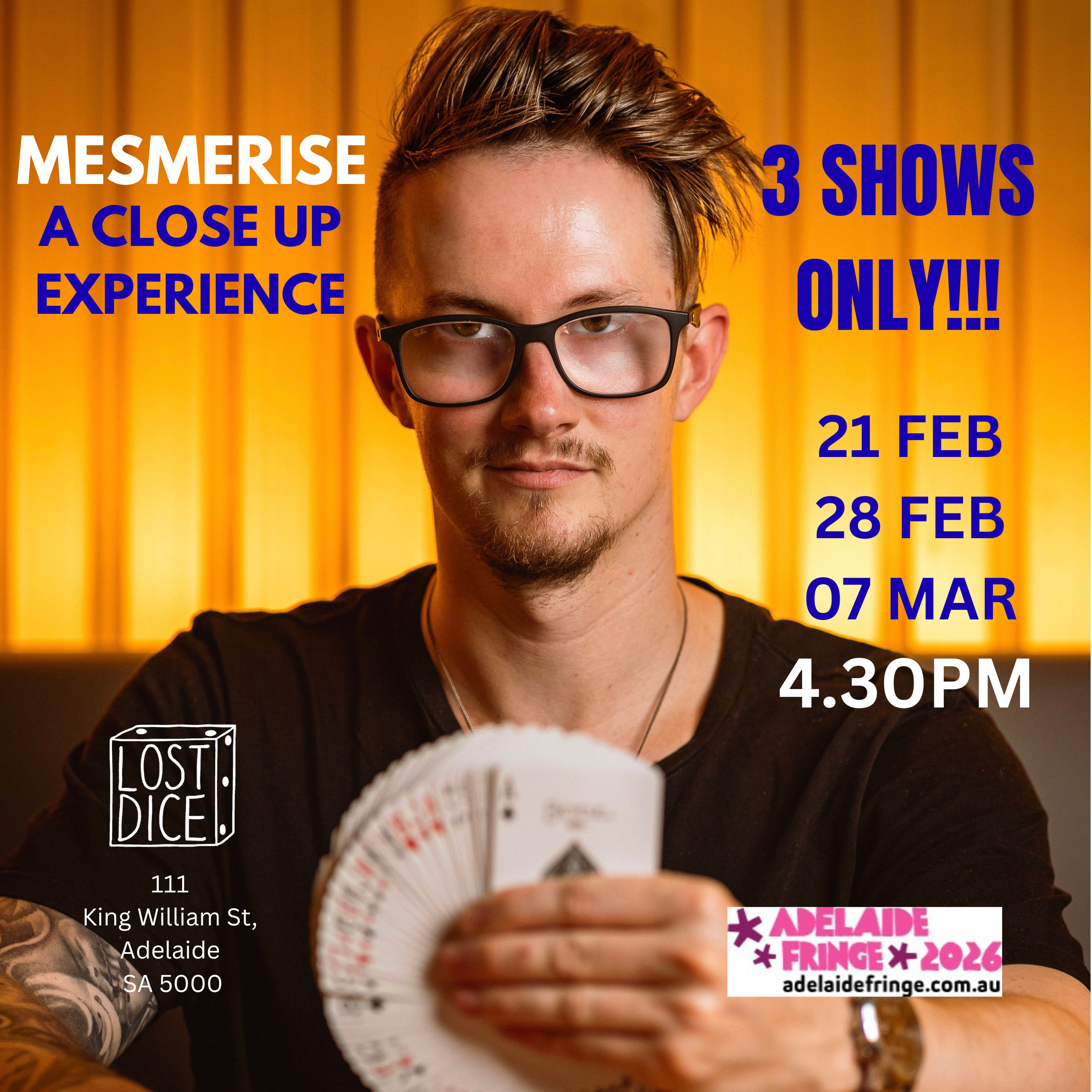 Mesmerise: A Close Up Experience