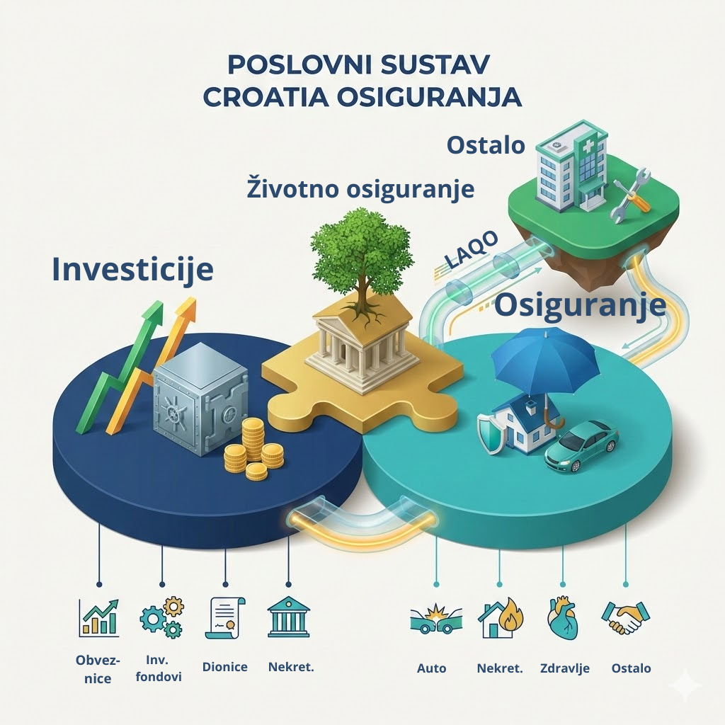 Osnove ulaganja: kako valuirati osiguravajuća društva, primjer Croatia osiguranja