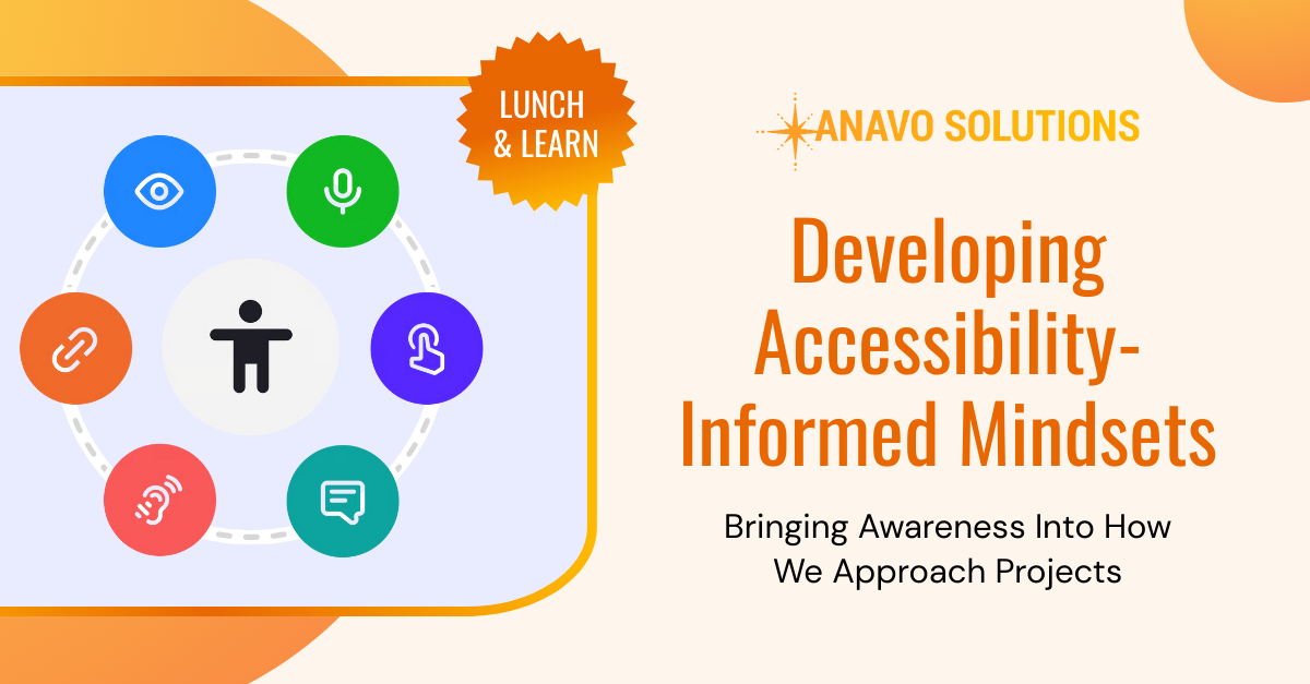 Developing Accessibility-Informed Mindsets Lunch & Learn