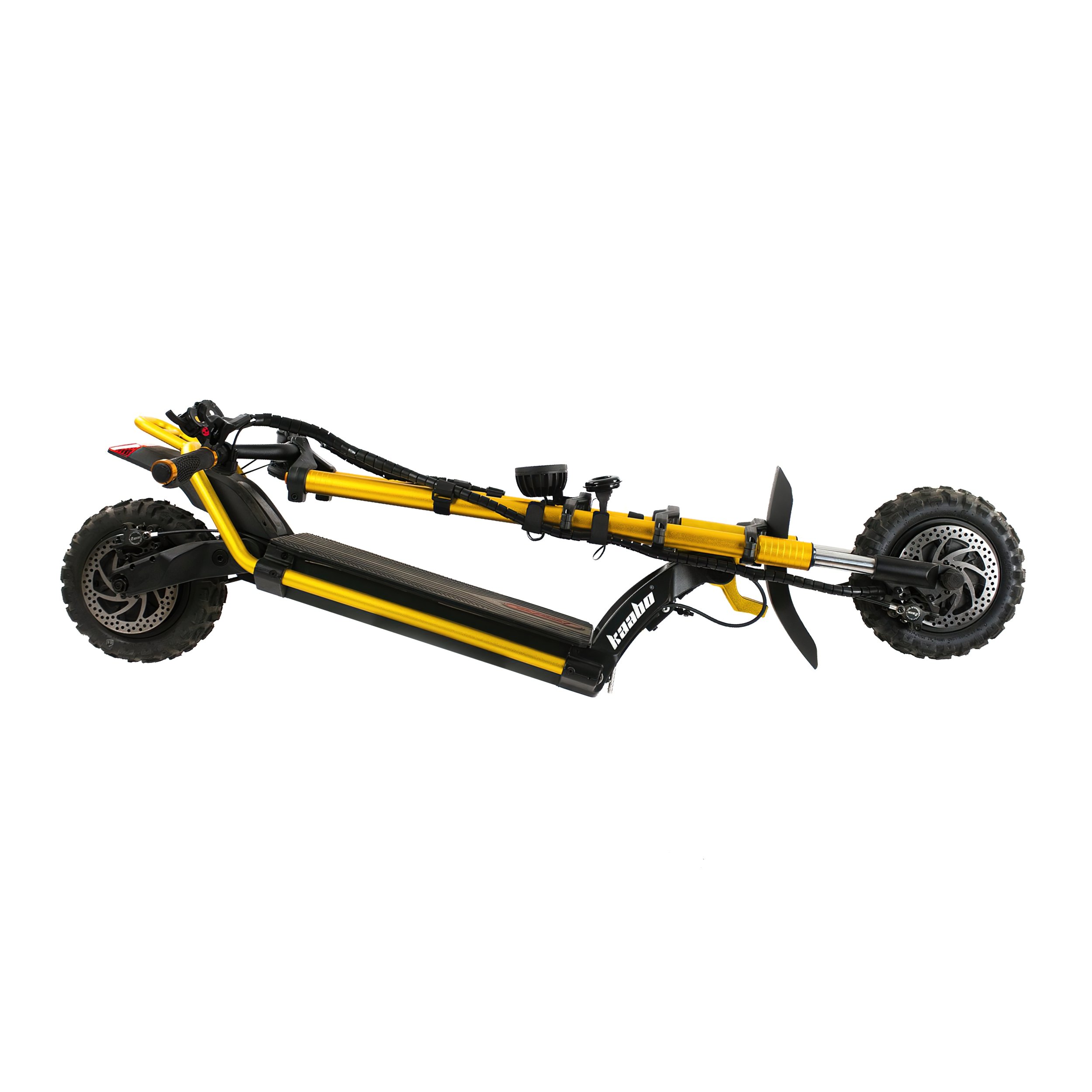 I think you'll howl in approval when you see the Wolf King. A fantastic alternative transportation method whether you're traveling at day or under the light of the moon.  It's not too hard to believe that the Wolf King is the first super scooter to