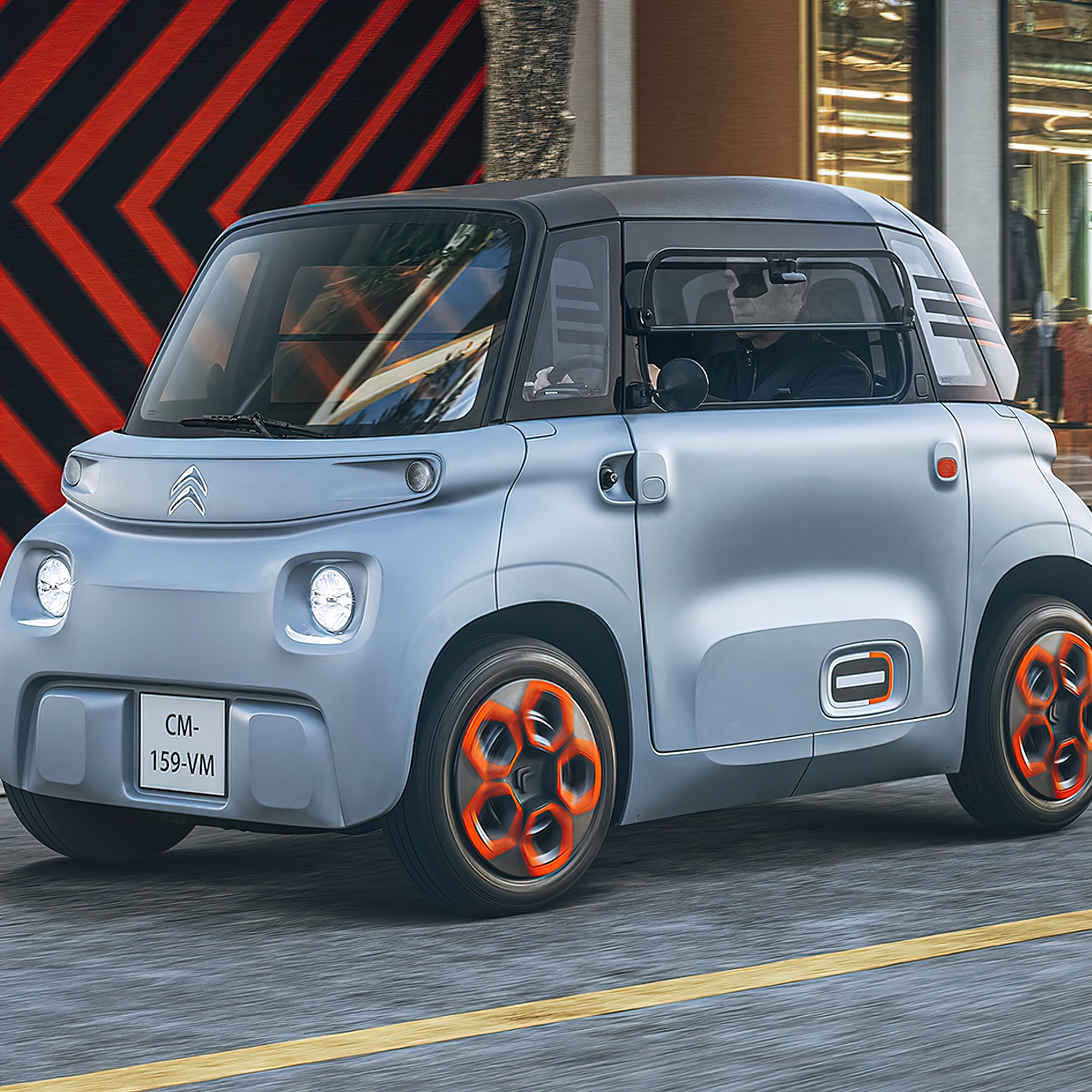  Every so often, a bizarre and unique vehicle is made into reality, and the French fellas over at Citroën have maybe done it this time with their My Ami microcar.&nbsp;&nbsp;  This is a utility reimagining of its predecessor, simply called Ami, a muc