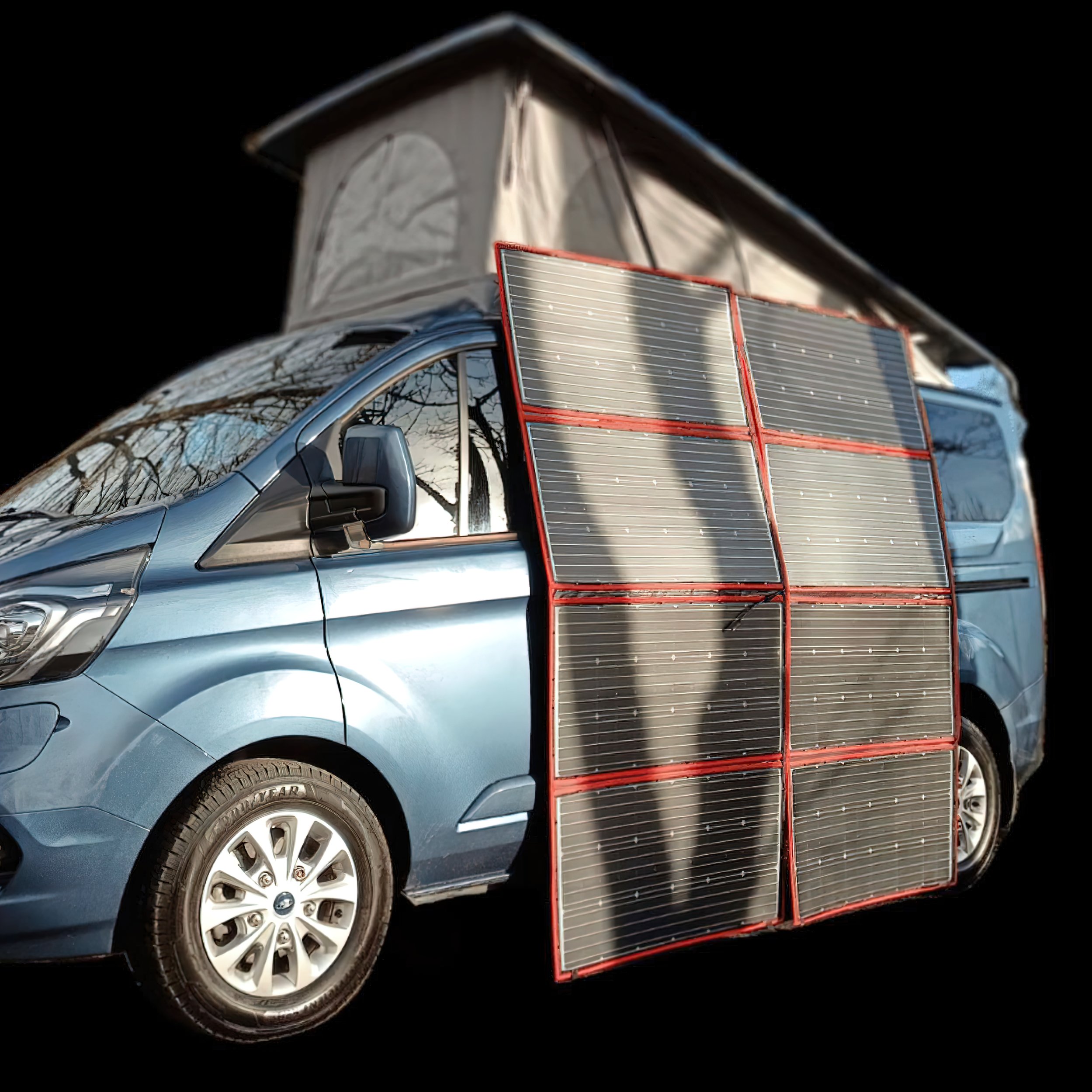  The Eco Evolution sort of embodies the answer to the age-old question, “What now?”.&nbsp;  Its design is founded on a new Ford Transit Custom PHEV base and uses two energy sources as fuel: electric and gas. 