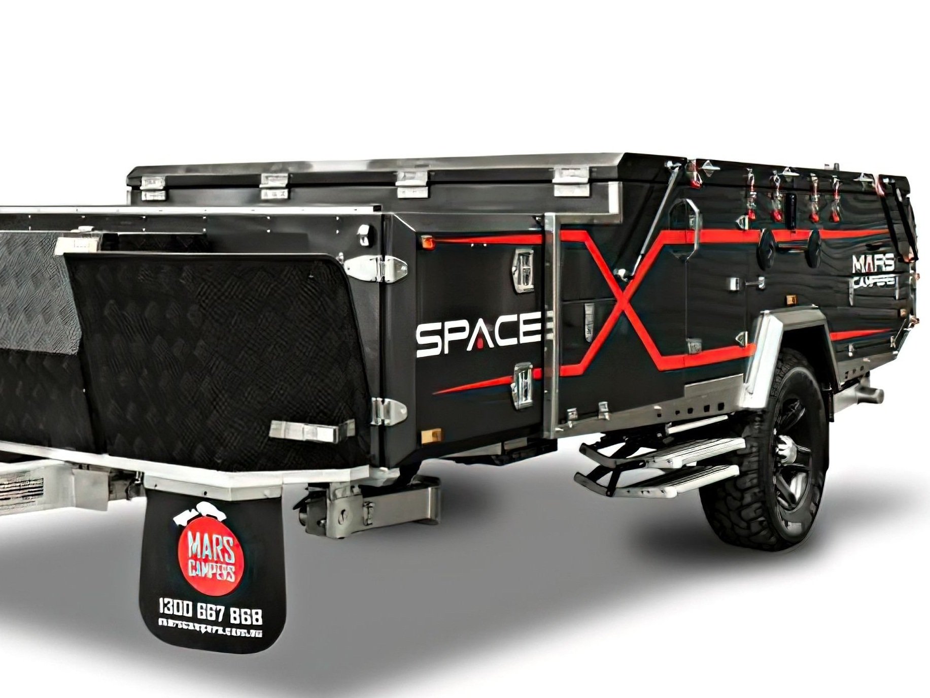 New Space X Air Pop-up Camper Trailer Self-Inflates