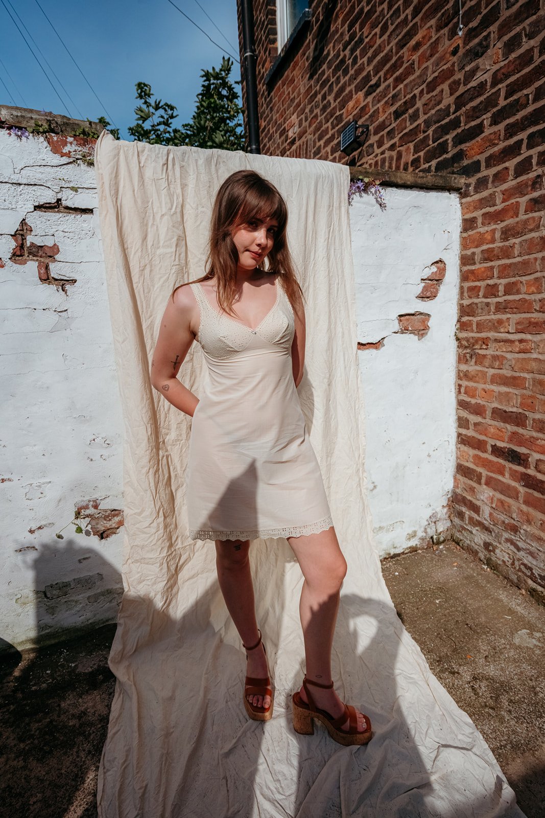 Vintage 70s Cotton Dress