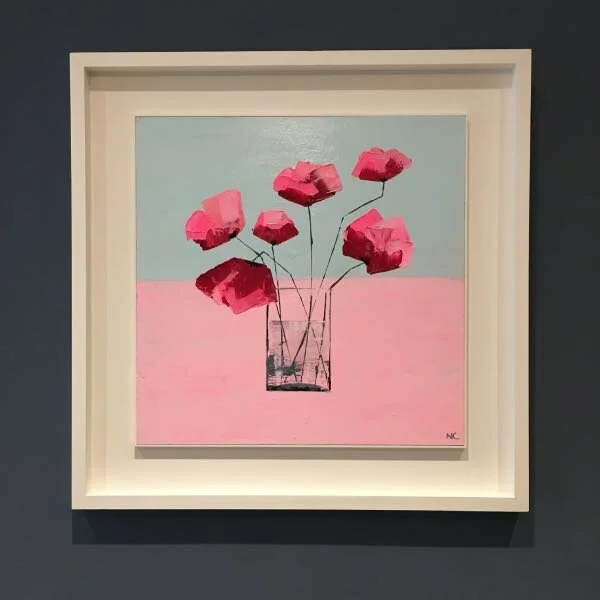 Big Pink Poppies framed WEB.jpg