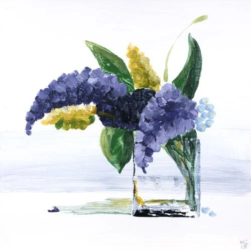 Lilac and Forget-Me-Not Bouquet