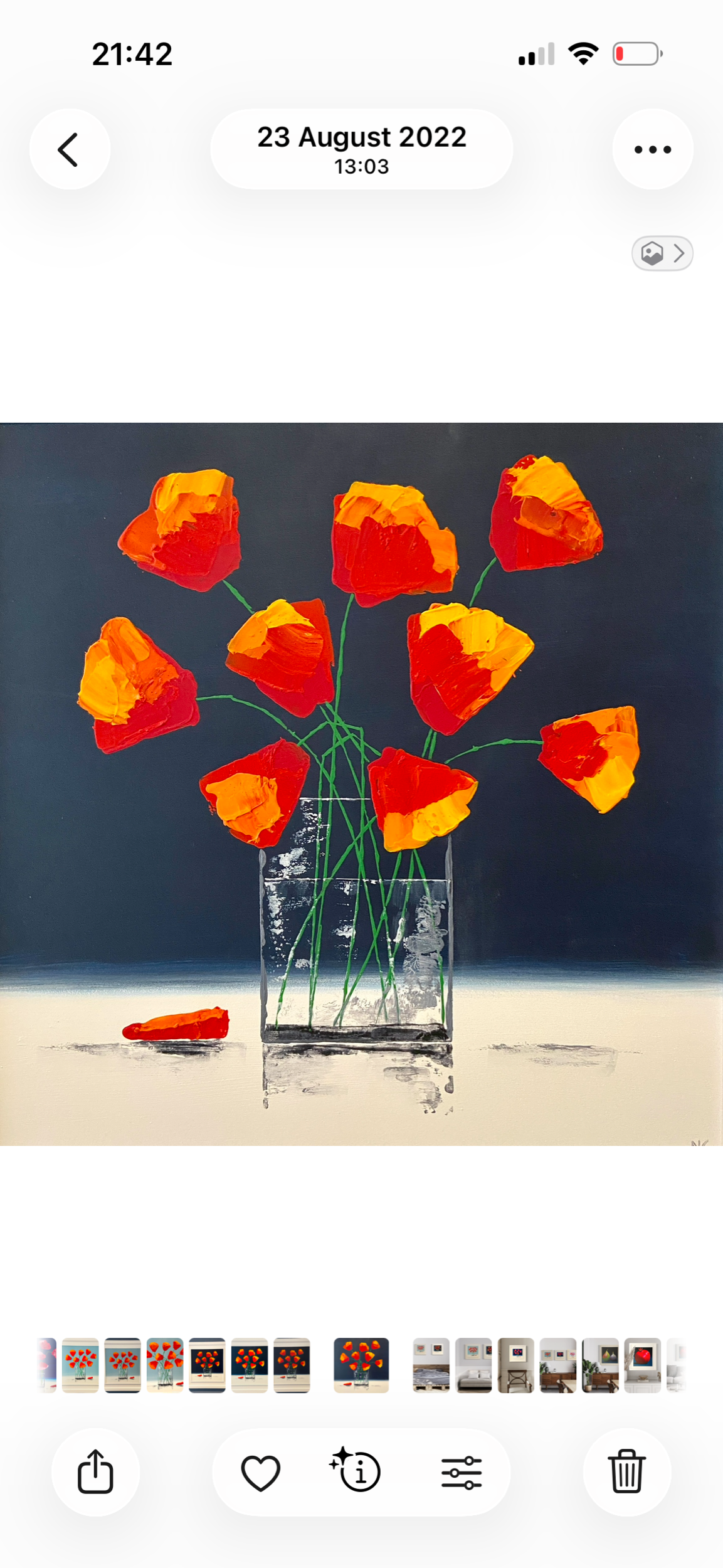 Tangerine Poppies