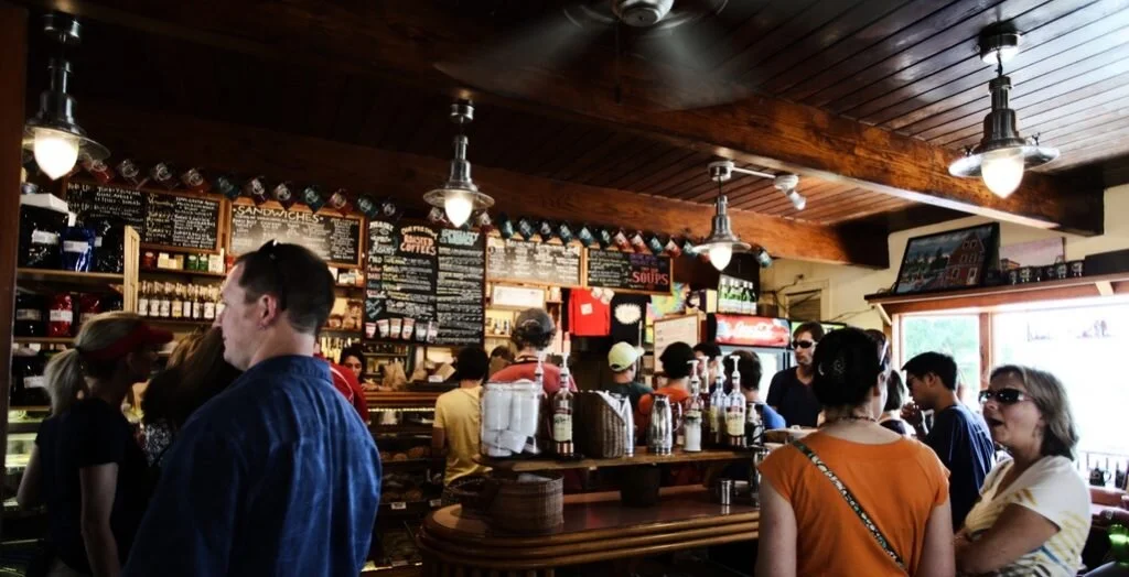 Naked bums welcome in this restaurant