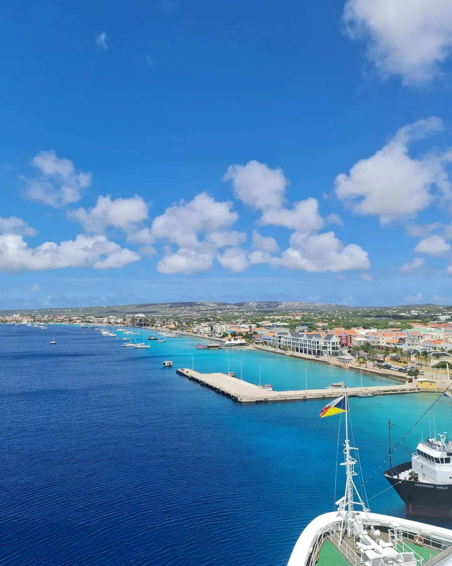 I'm feeling unbelievably grateful. I've arrived in Bonaire and it's a real pinch myself moment. I wasn't sure it would be possible. There was a PCR test 72 hours before, then a antigen test on the morning of the flight. Then at check in there was a p