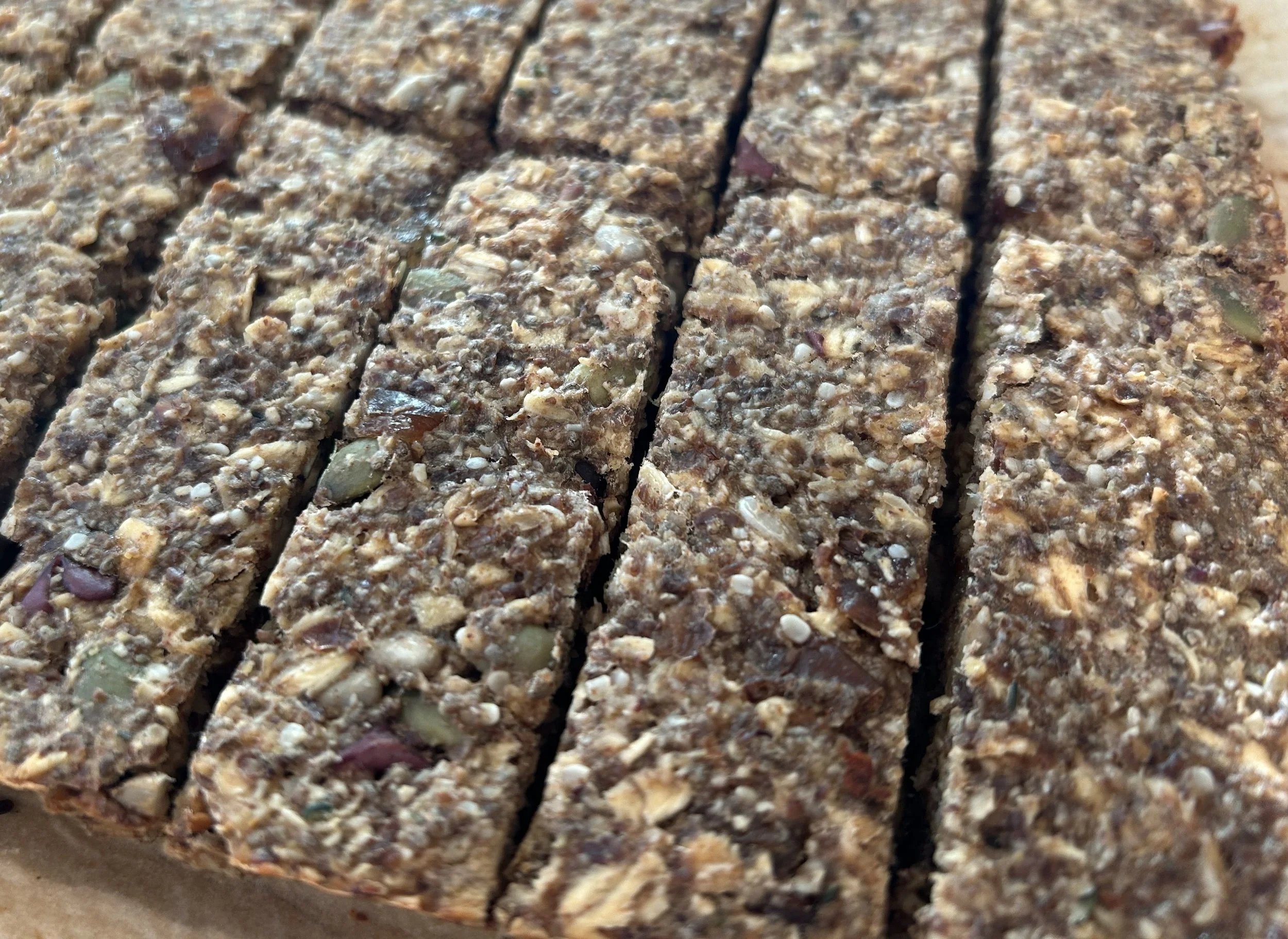 Easy Fruit &amp; Seed Oat Bars