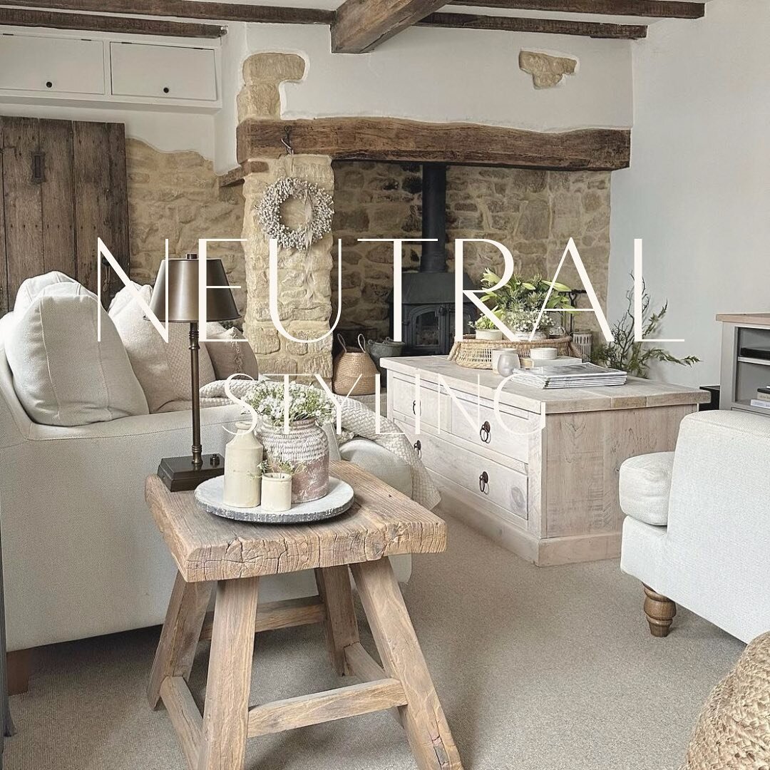 Neutral styling&hellip; 

How beautiful is Gayle&rsquo;s home @thecottagebythebridge styling our Theo pot.