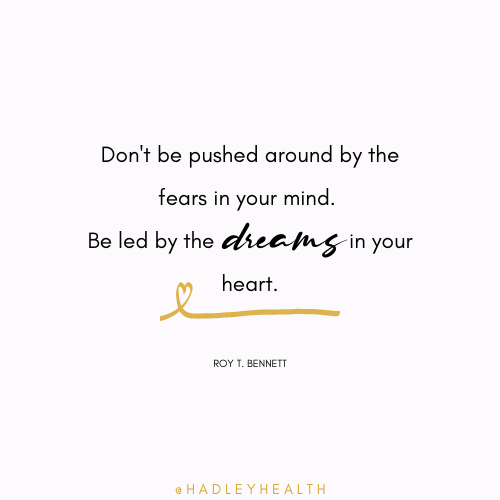 Fear Versus Dreams
