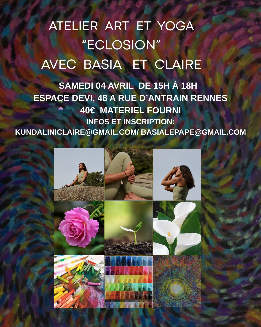Atelier Art et Yoga "Eclosion"