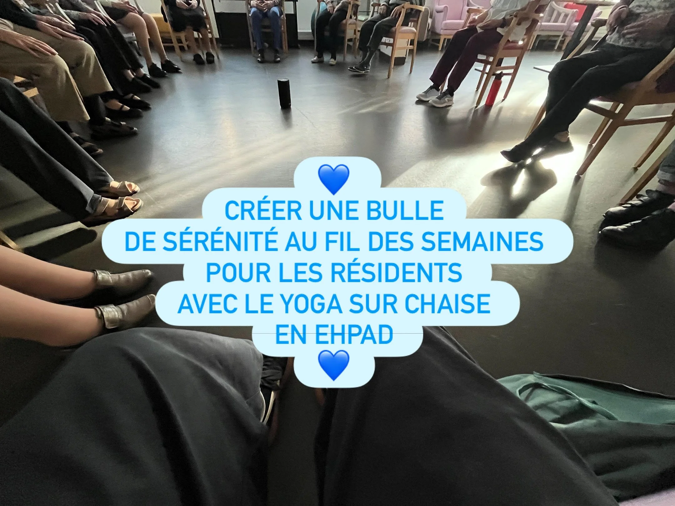 Formation Yoga sur chaise pour seniors en Ehpad