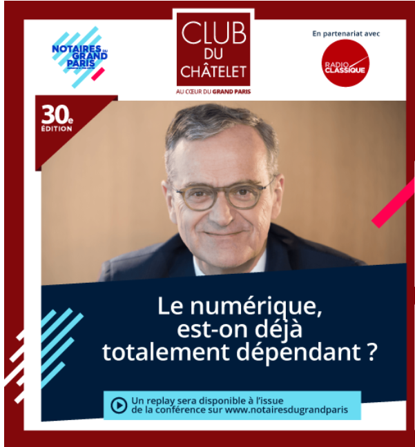 Club du Châtelet - Numérique, est-on déjà totalement dépendant ?