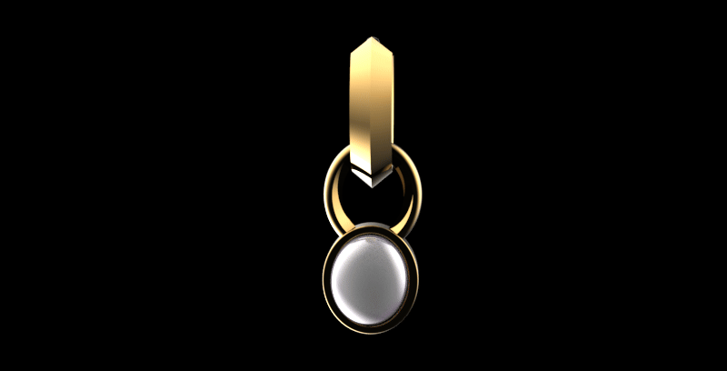 Liminal Chain Earrings w Pearl new 2.136.gif