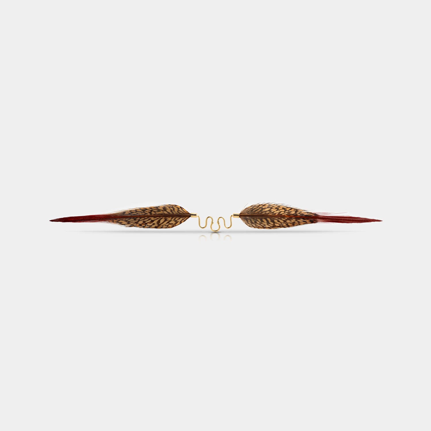 Horizontal Feather Nose Cuff