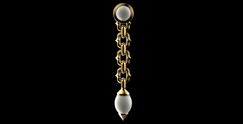 Thorn Drop  Earrings