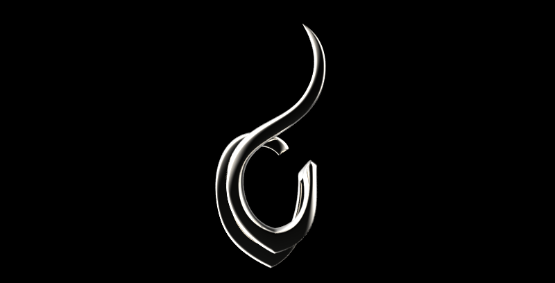 Biomorphic Ear Cuff