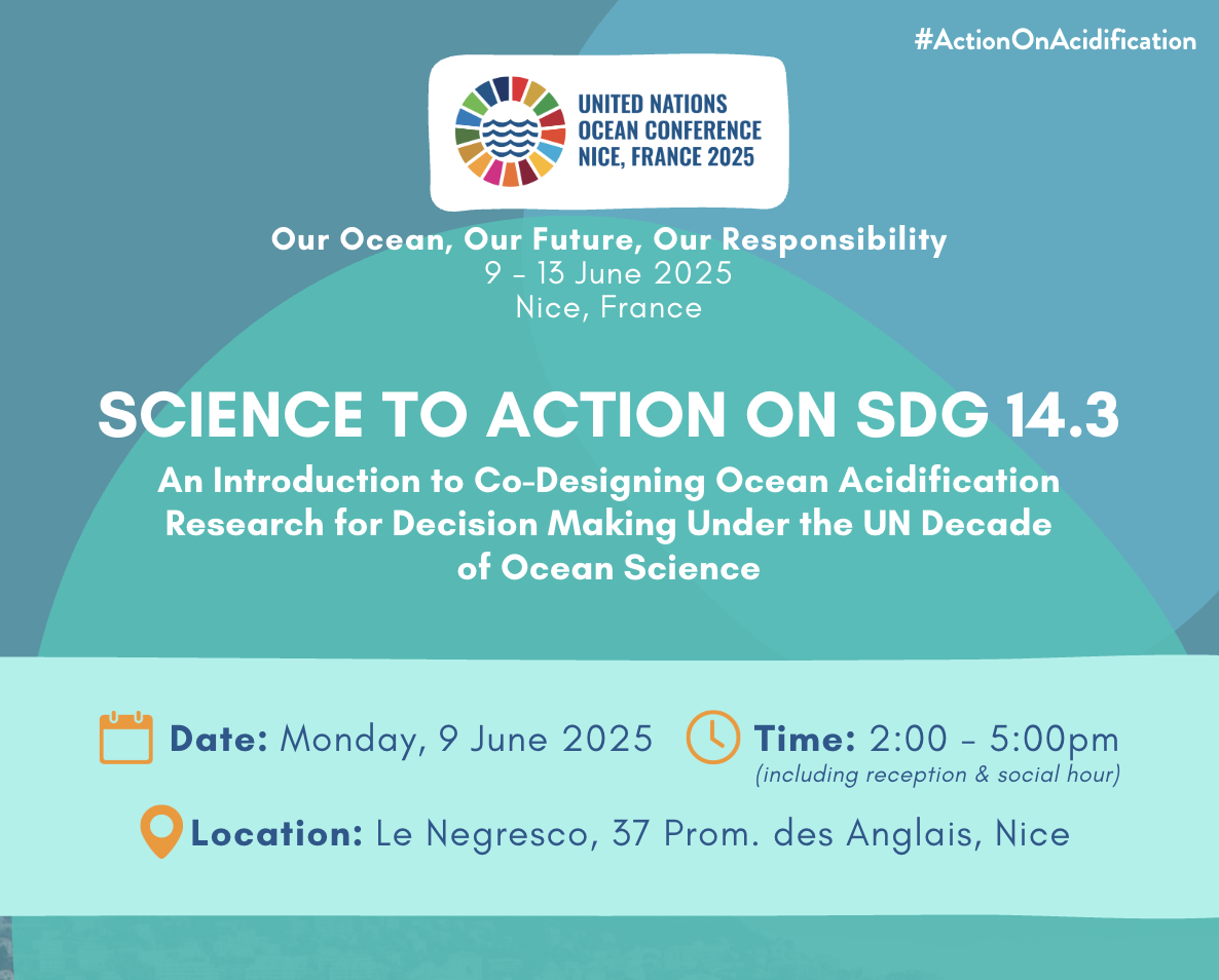 Science to Action on SDG 14.3 — OA Alliance