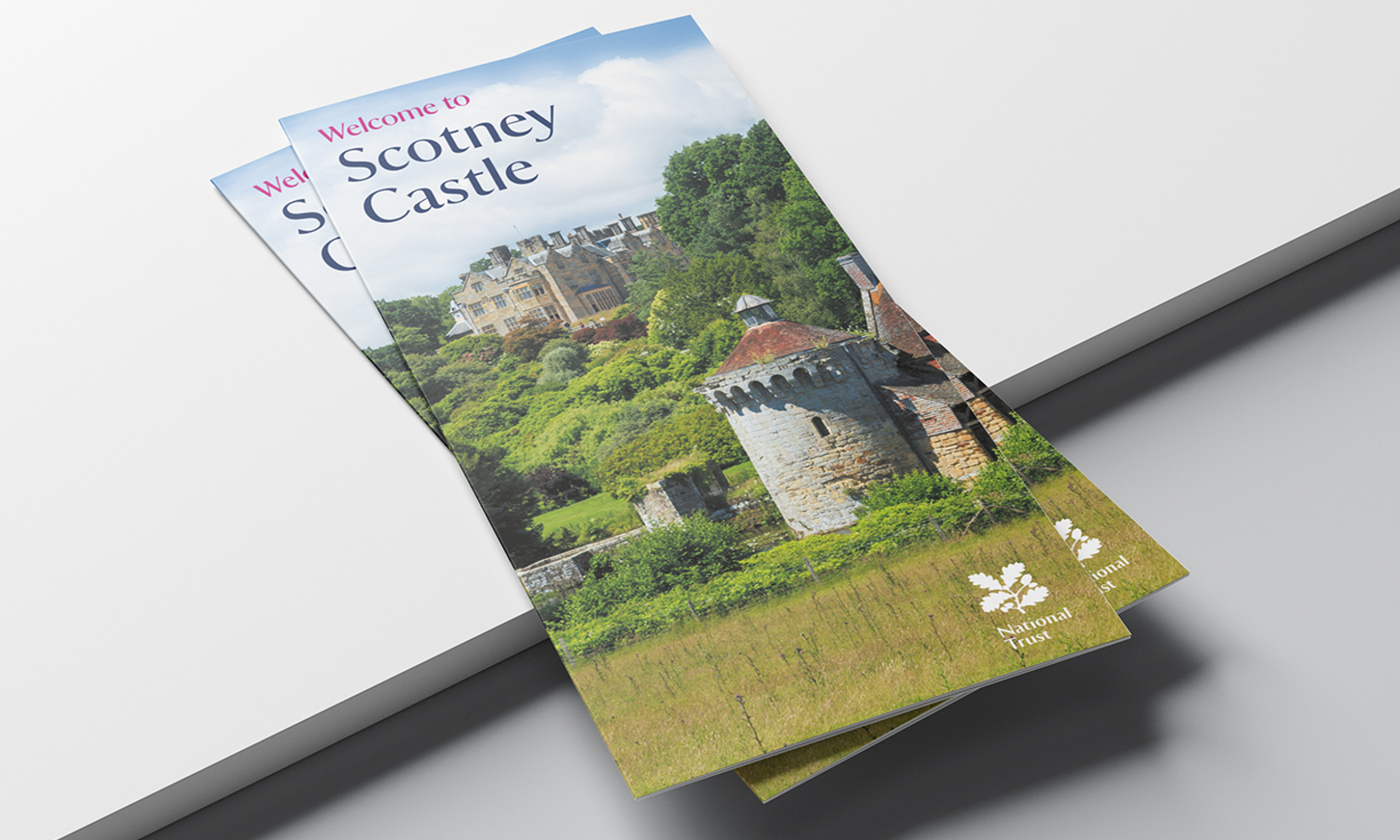 SCOTNEY CASTLE - WELCOME LEAFLET