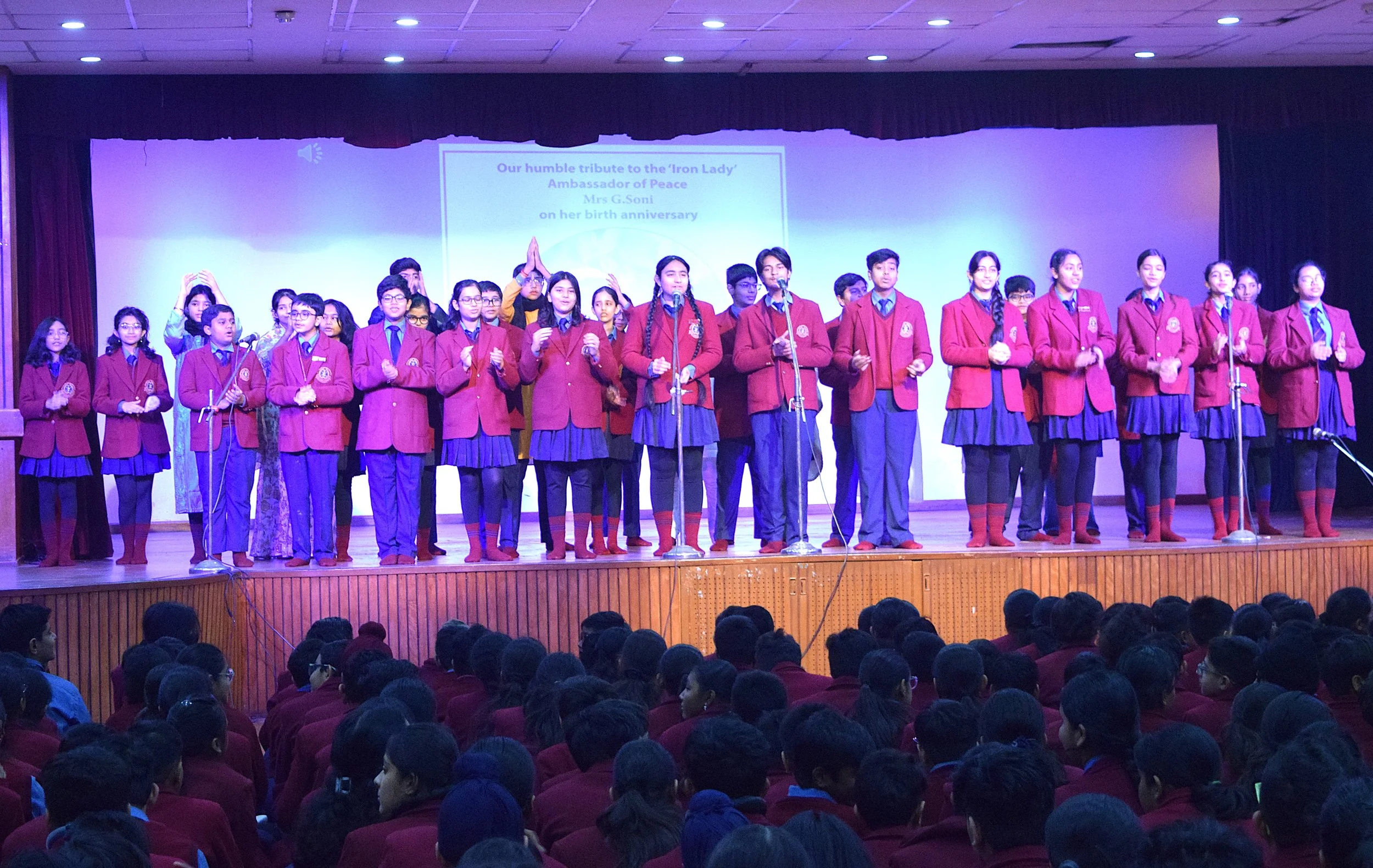 In loving memory of our Founder Principal, Mam Soni, we celebrated her 101st birth anniversary at school with deep respect and gratitude.
Alumni, senior teachers, and students came together to pay tribute to her extraordinary legacy through theatre, 