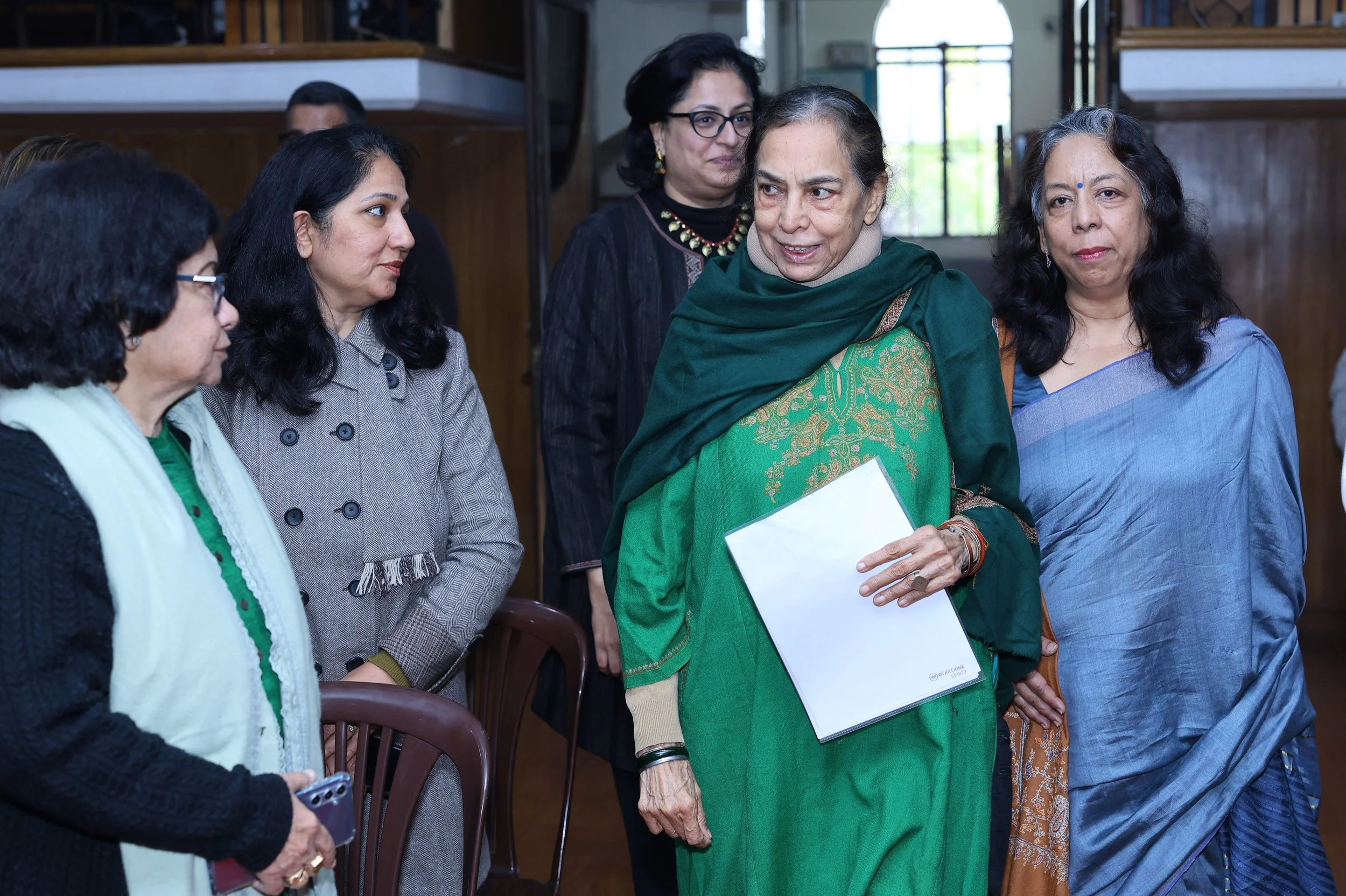 Chief Guest - Ms. Arpana Caur  						Indian Contemporary Painter and Graphic Artist
