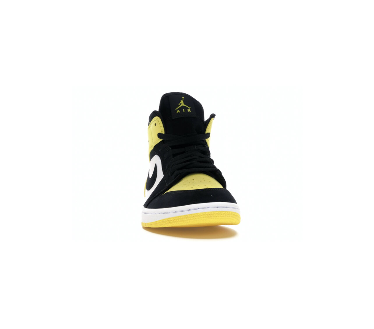 jordan 1 mid yellow and black
