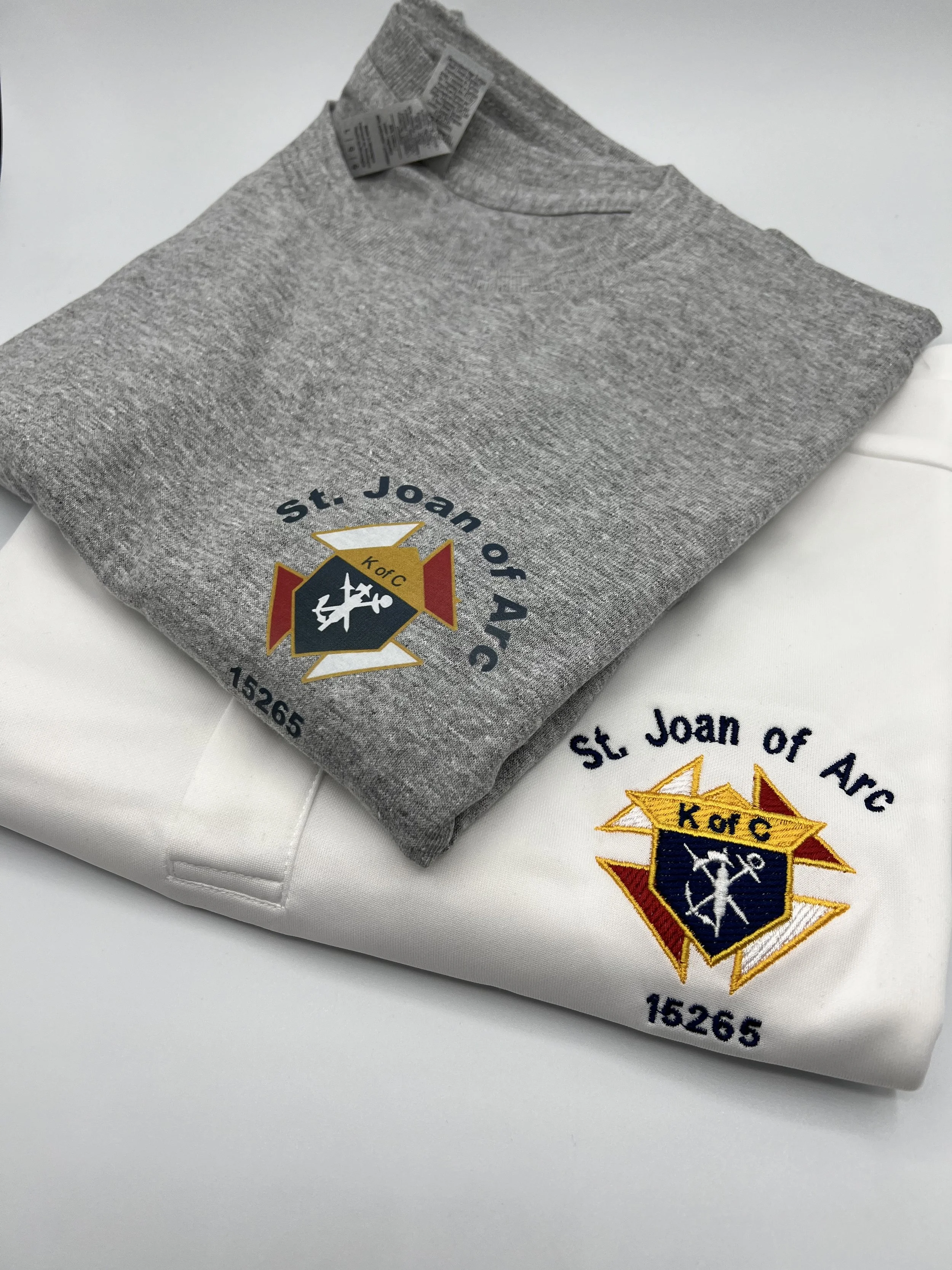 Custom stitched and printed shirts